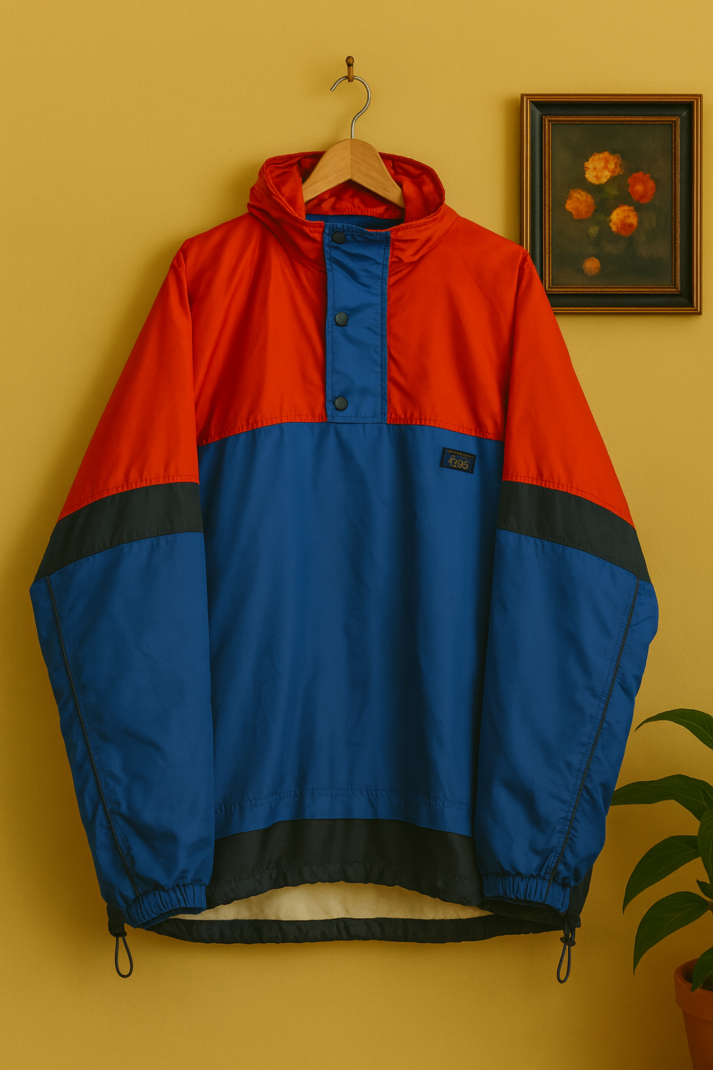 CUP 90s Kapüşonlu Yağmurluk