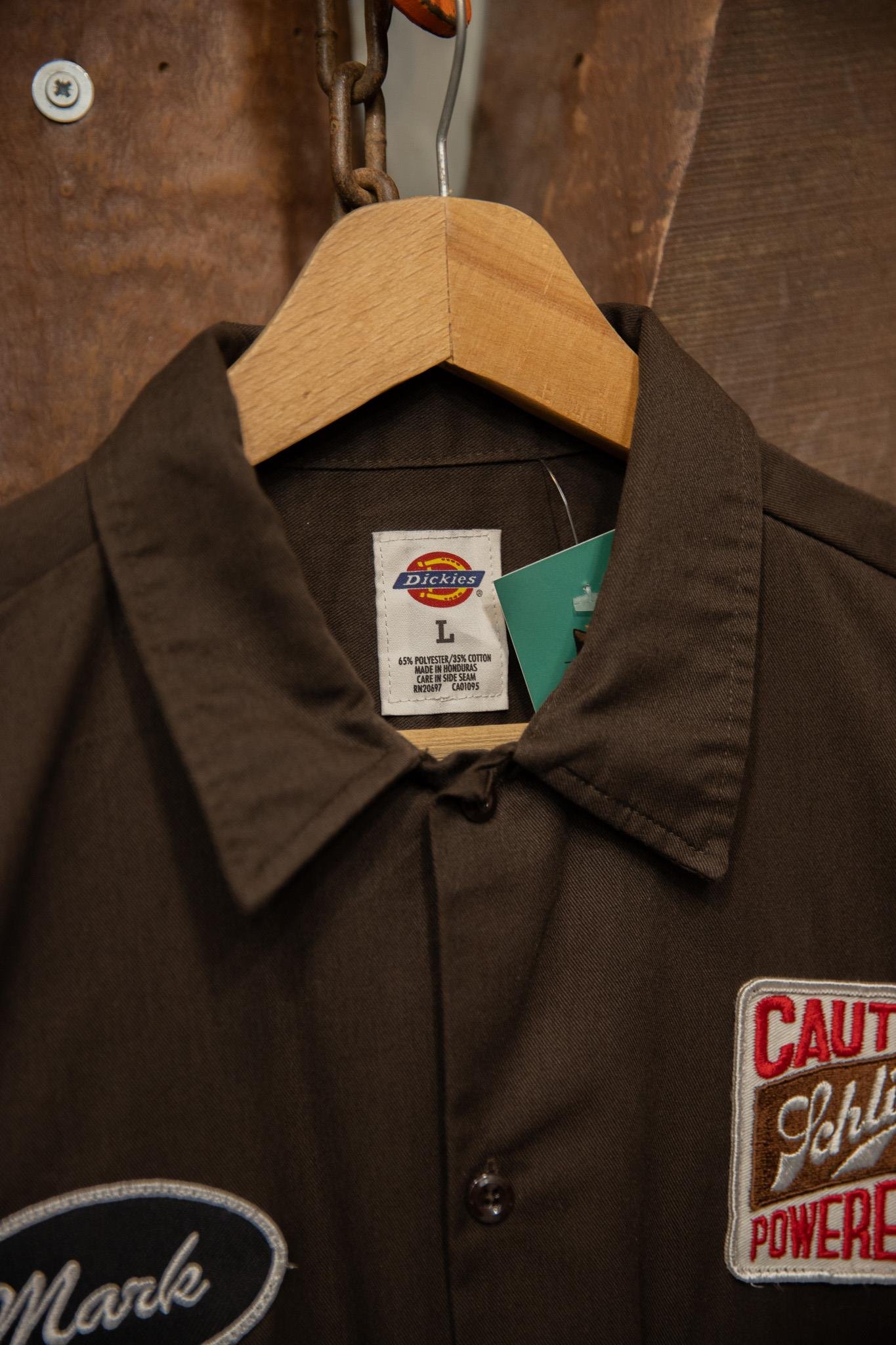 Dickies Brown Original Nakışlı Gömlek