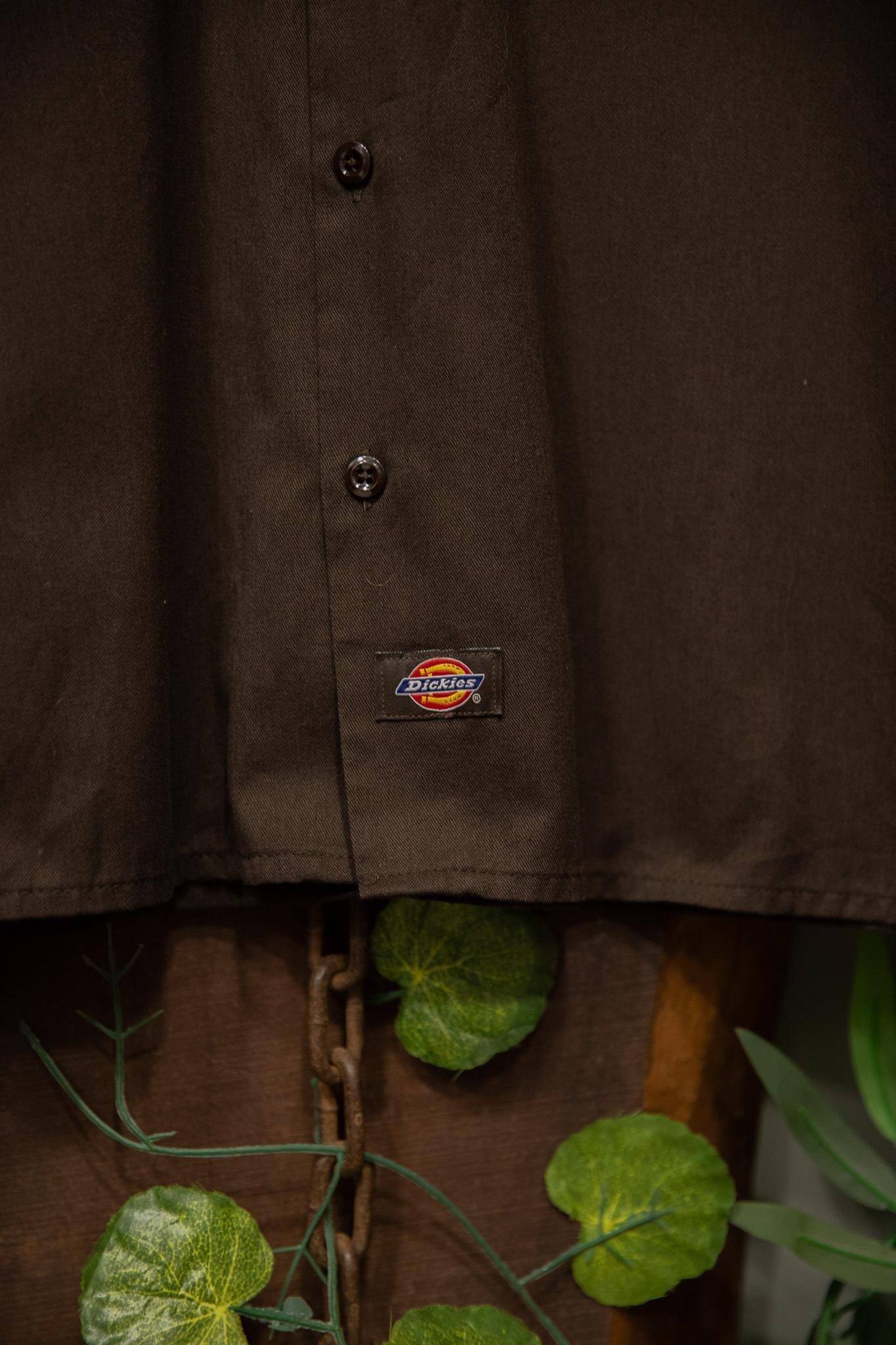 Dickies Brown Original Nakışlı Gömlek