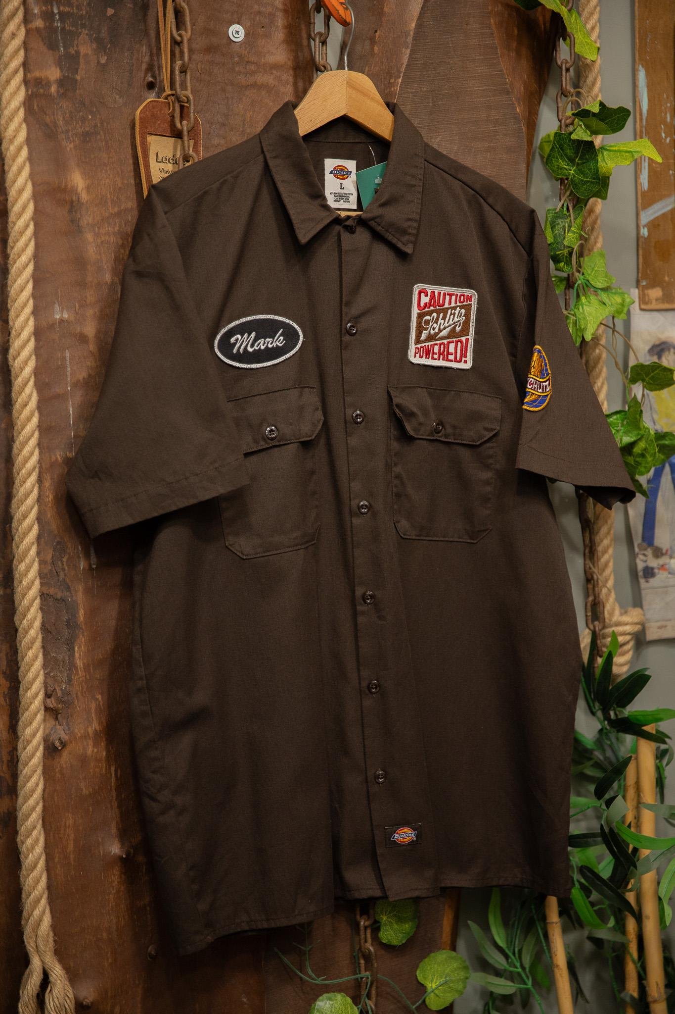 Dickies Brown Original Nakışlı Gömlek