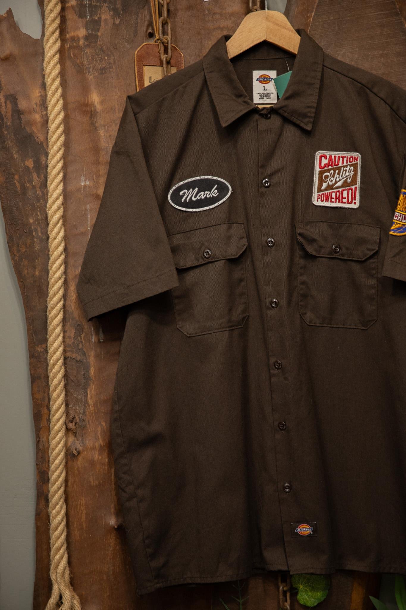 Dickies Brown Original Nakışlı Gömlek