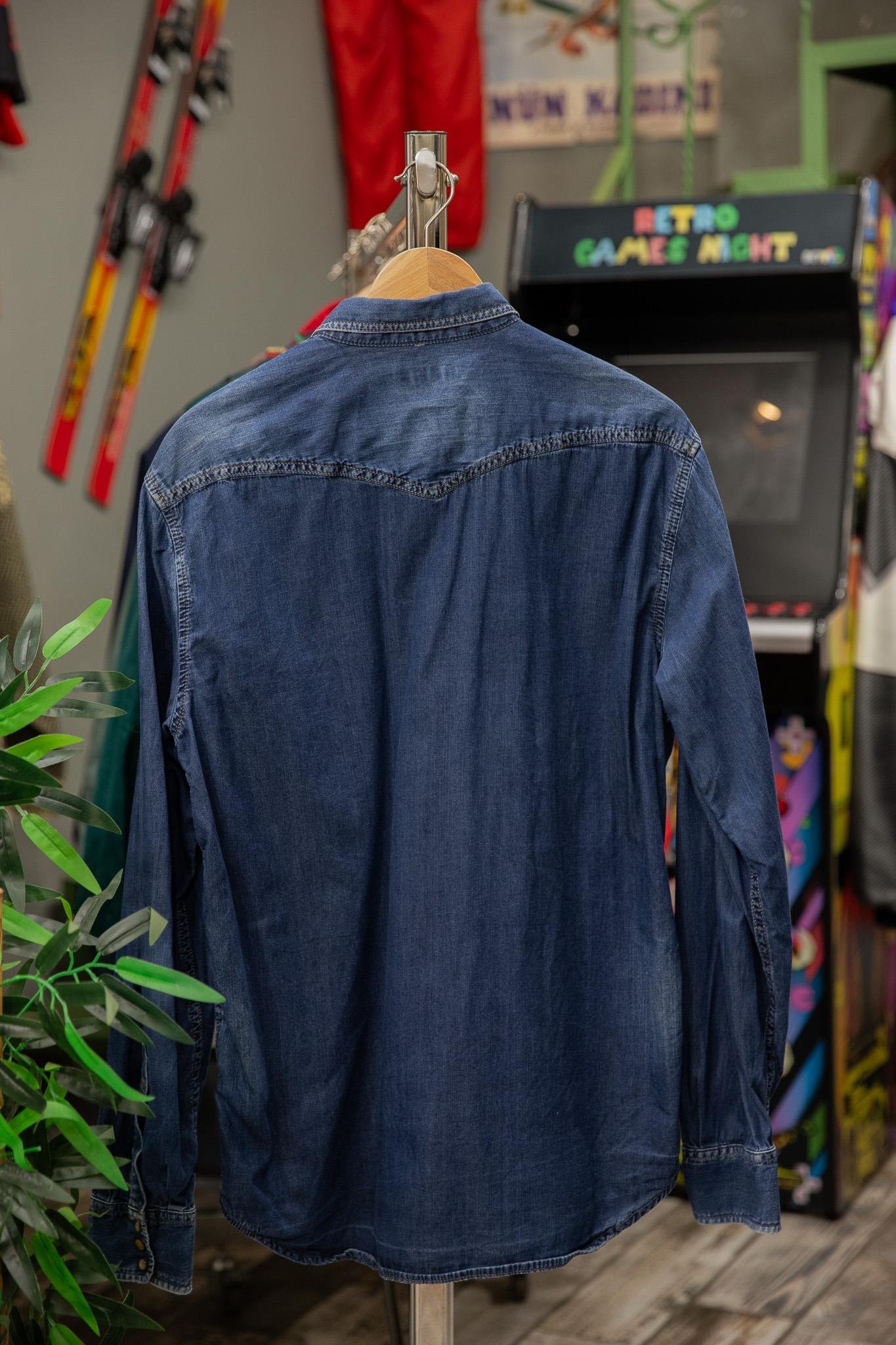 DIESEL Orginal Unisex Kot Gömlek