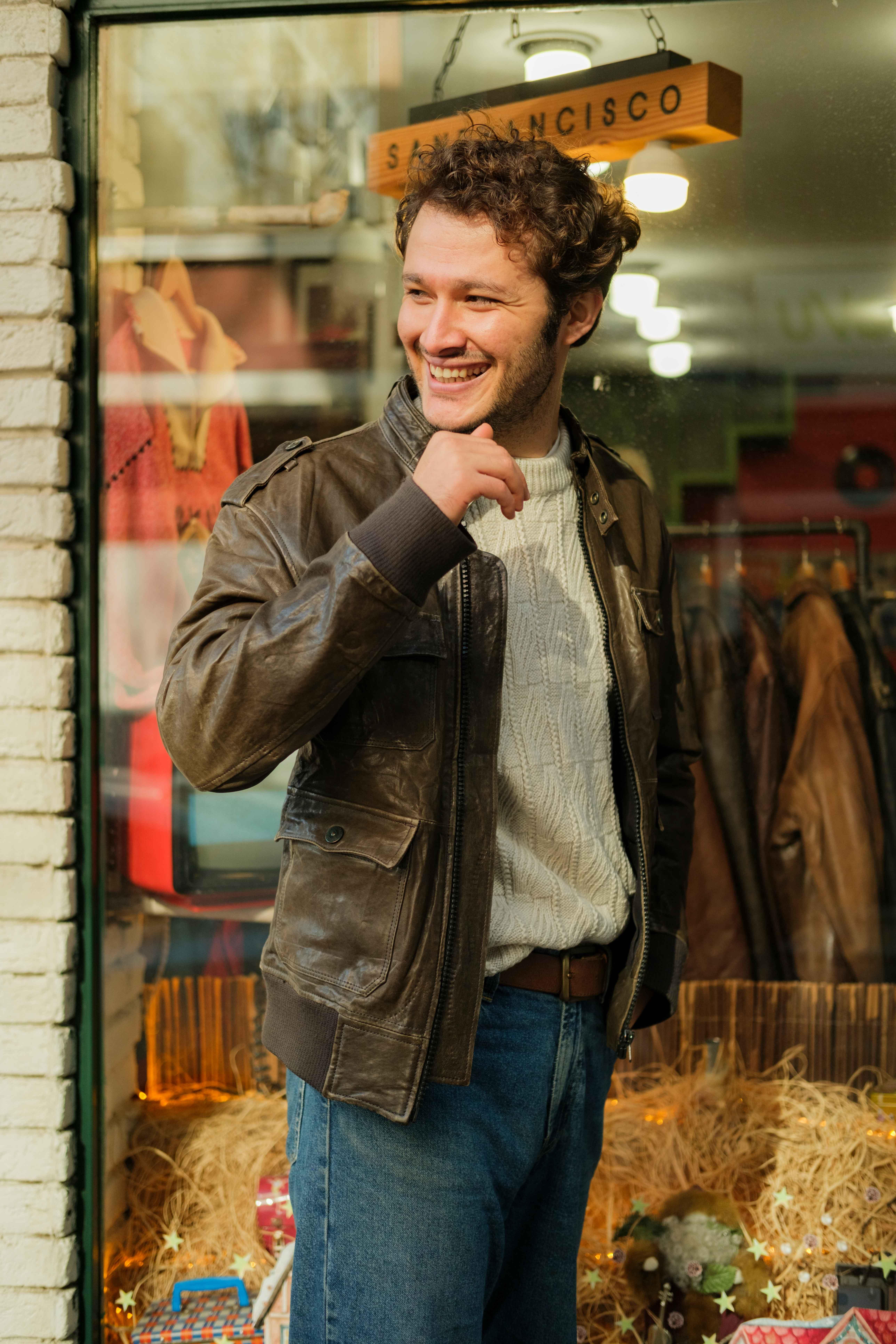 DOCKERS  DERİ CEKET
