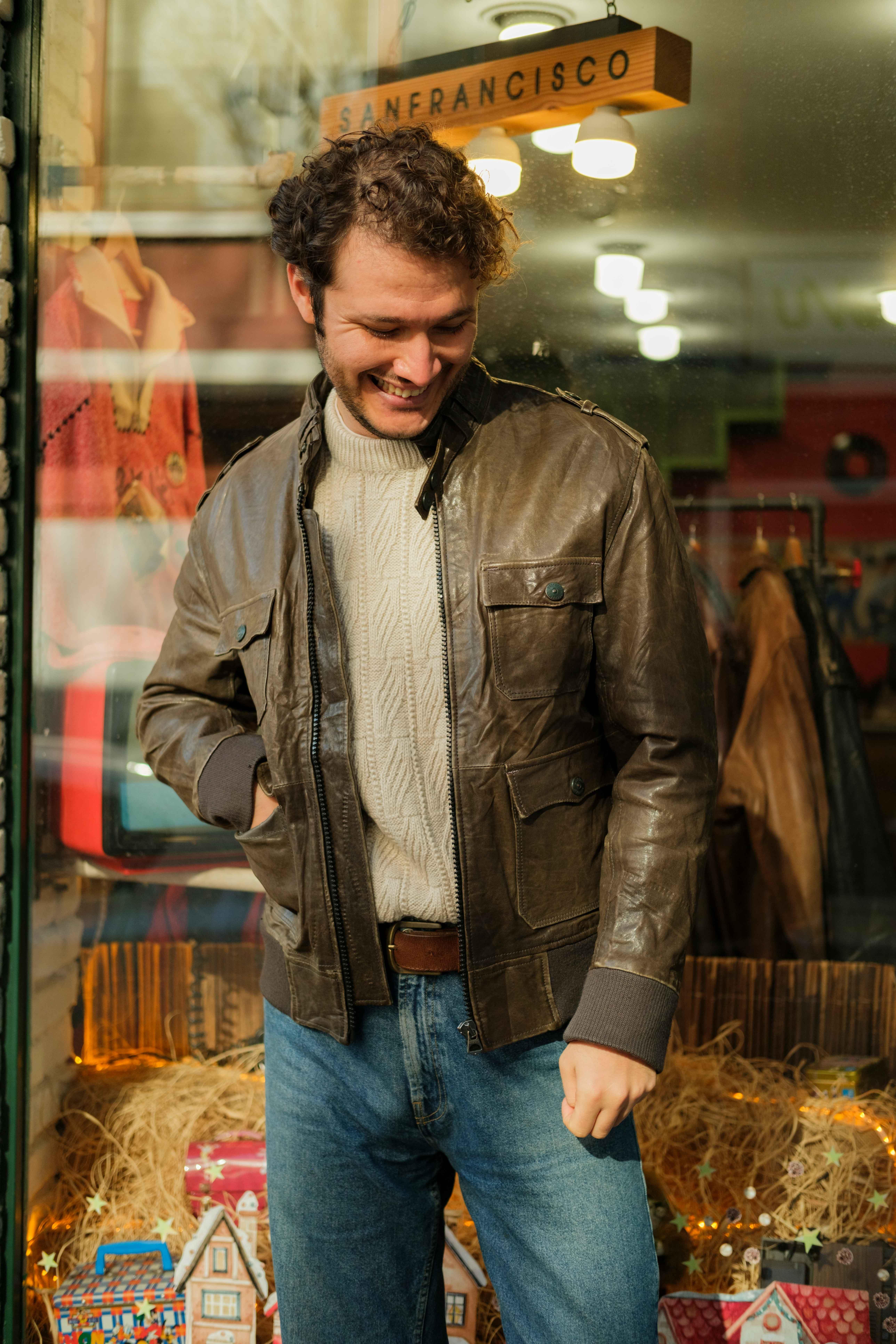 DOCKERS  DERİ CEKET
