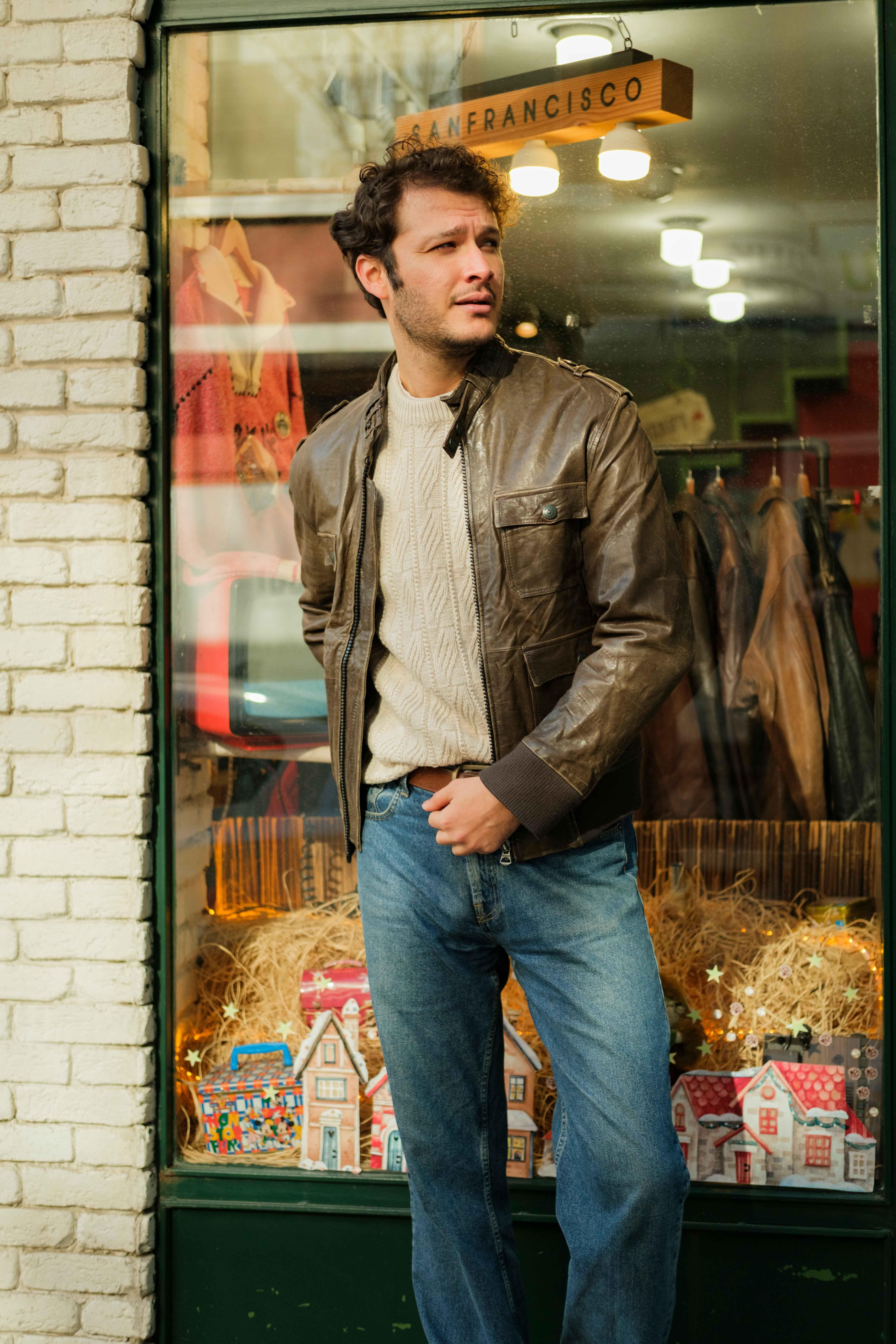 DOCKERS  DERİ CEKET