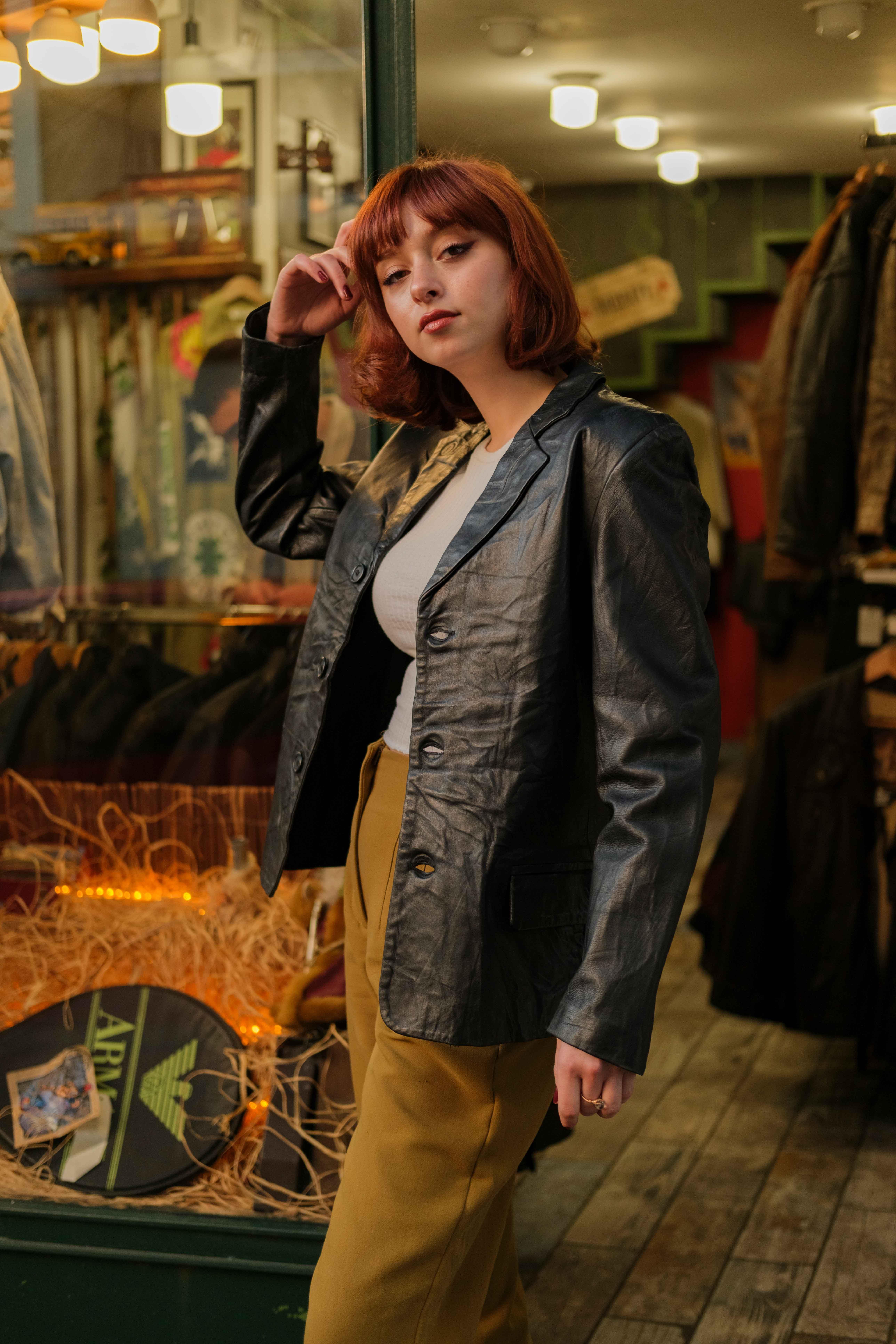 DREAMERS Blazer Model Kadın Deri Ceket