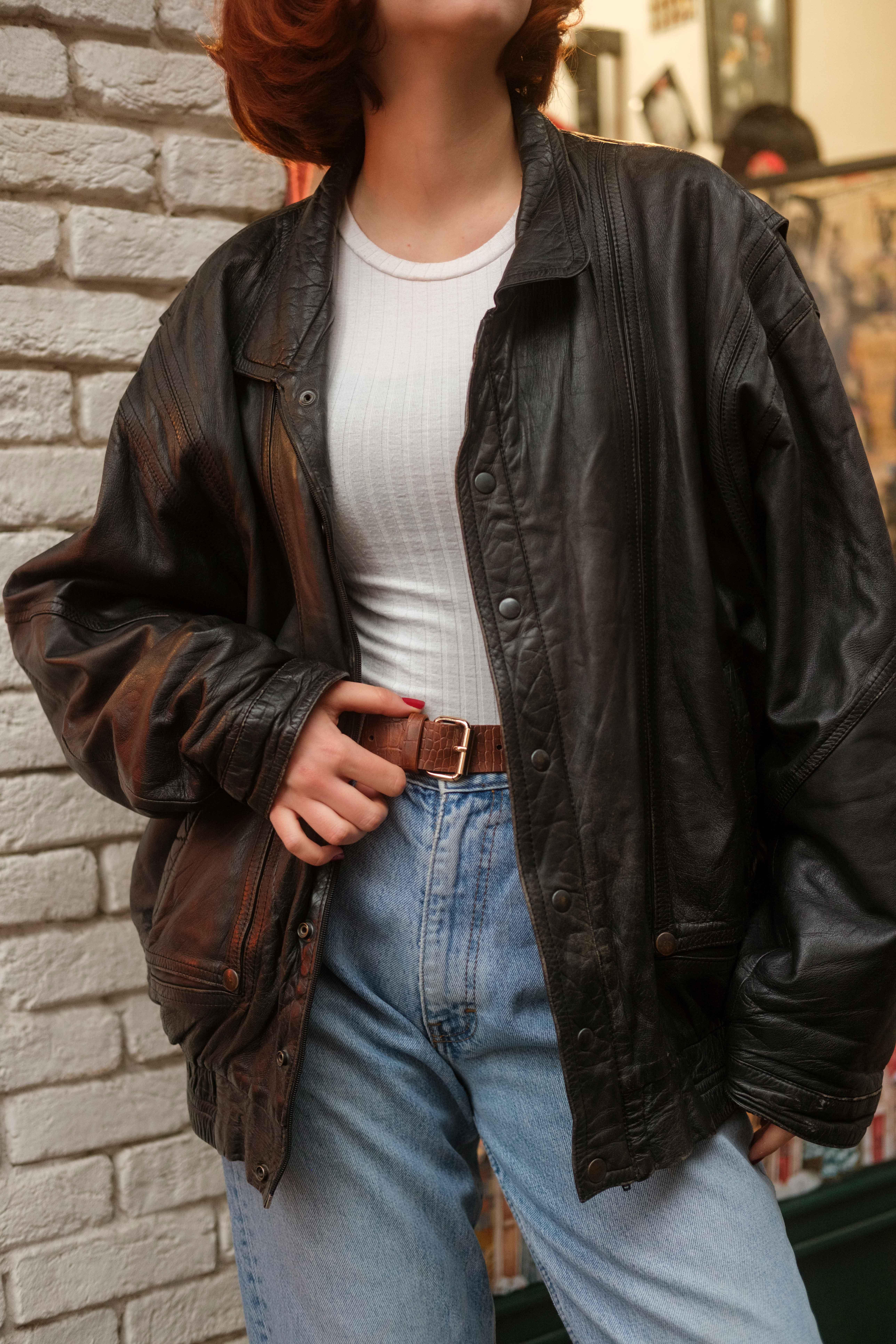 ESKİTME UNİSEX BOMBER CEKET