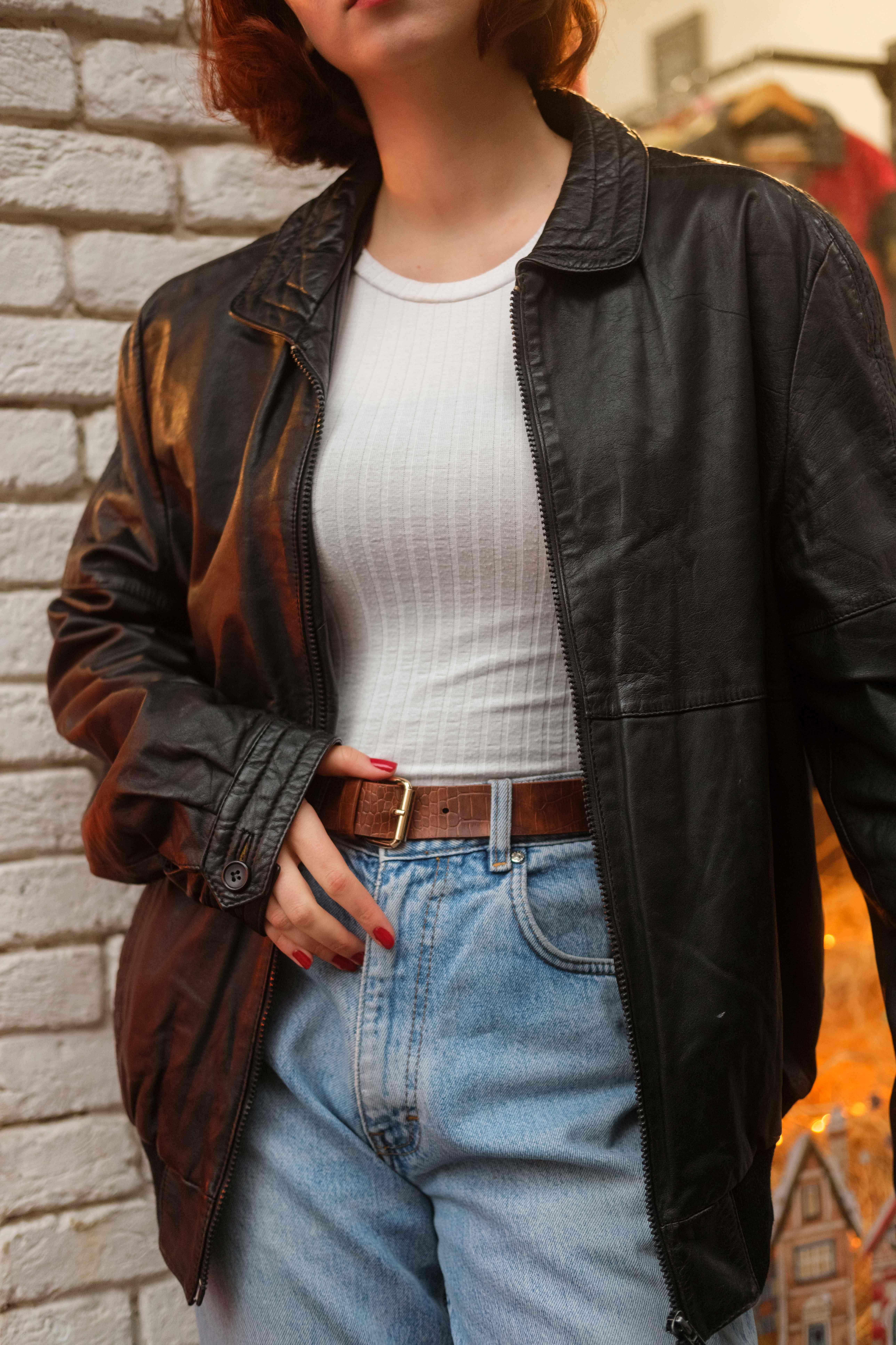 ESKİTME UNİSEX BOMBER CEKET