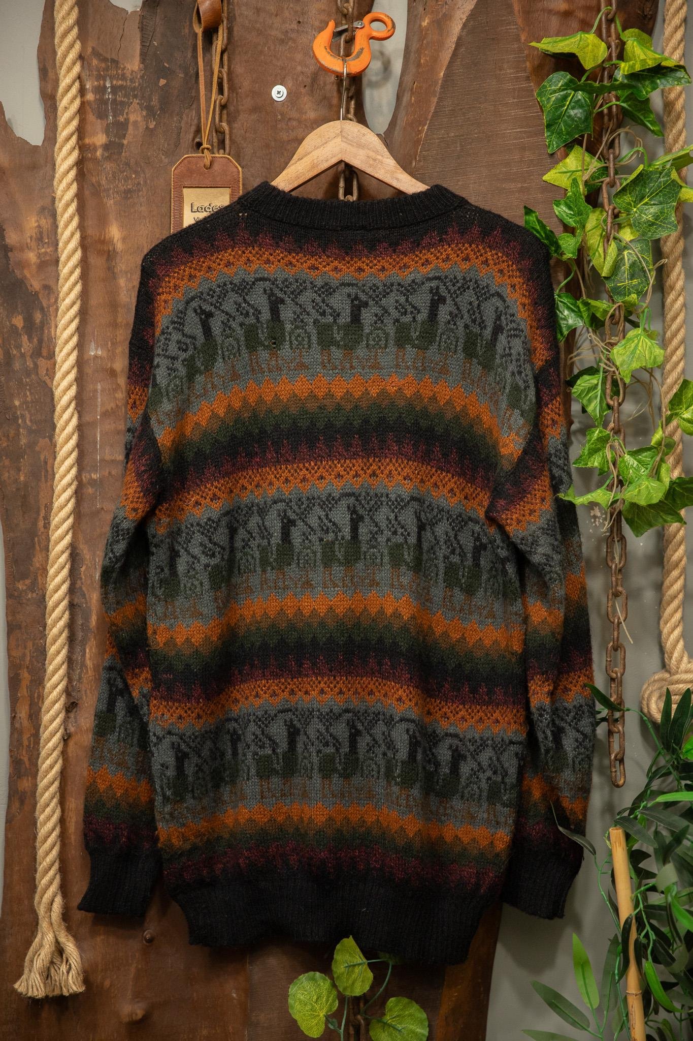 Etnik 90s Nordic Oversize Kazak