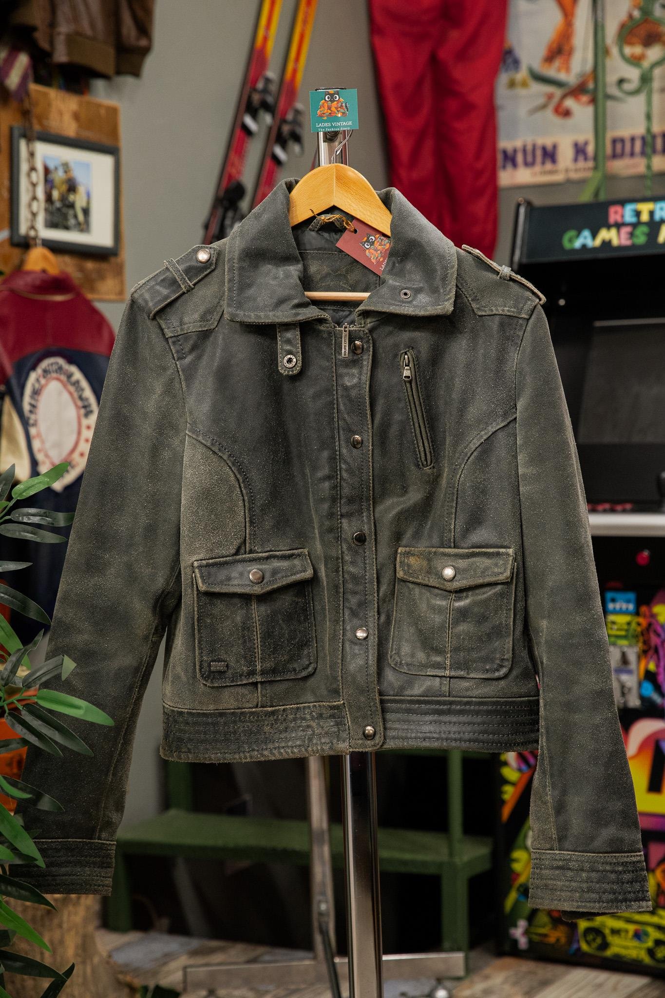 FREAKY NATION Biker Deri Ceket