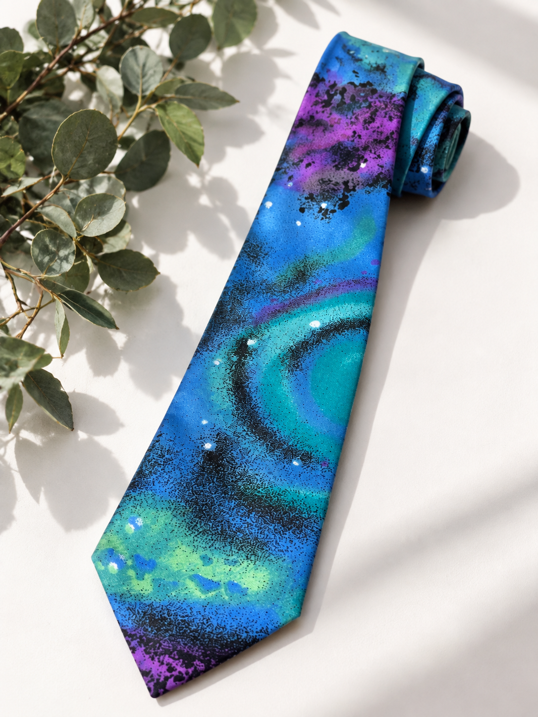 Galaxy Cosmic Art Kravat