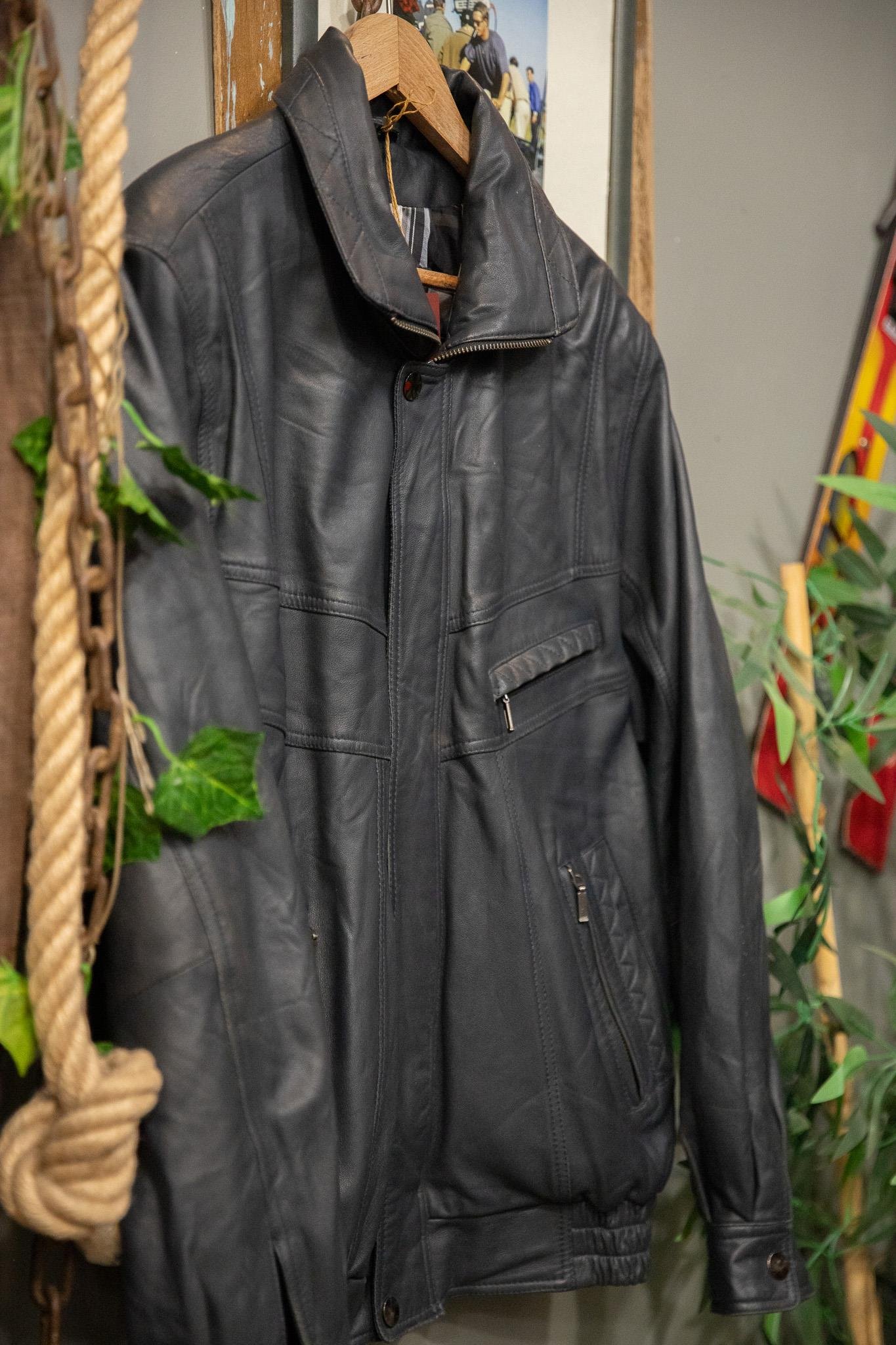 Germany Bomber Oversize Deri Ceket
