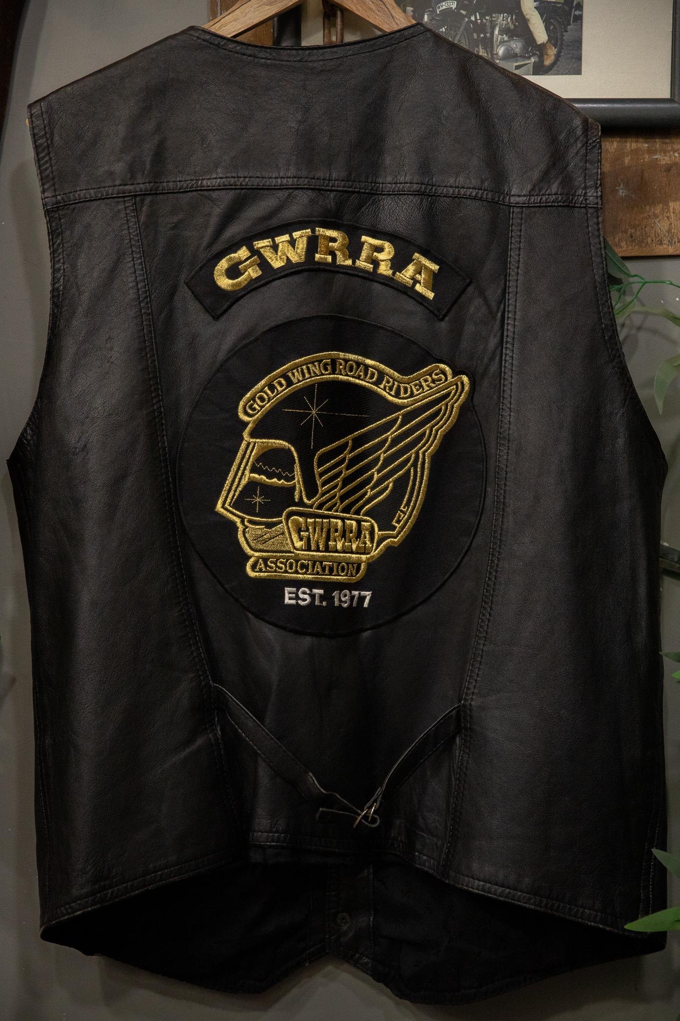 GoldWing Road Rıders Deri Yelek