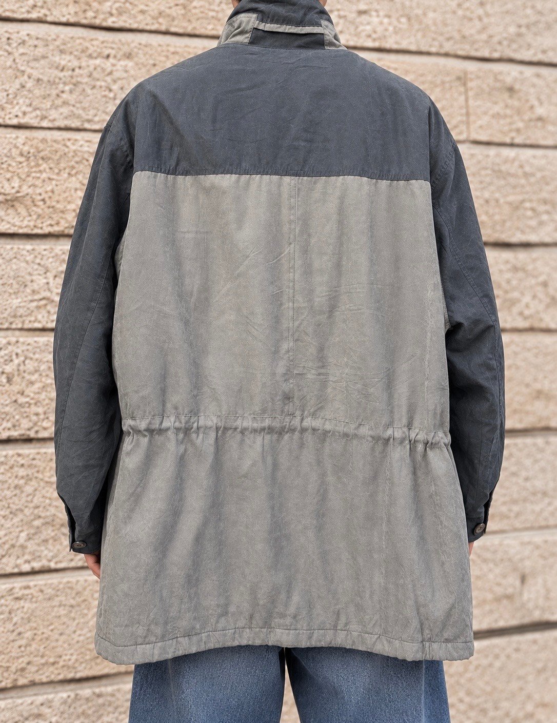 Gorpcore Süet Dokulu Coat Ceket/Mont