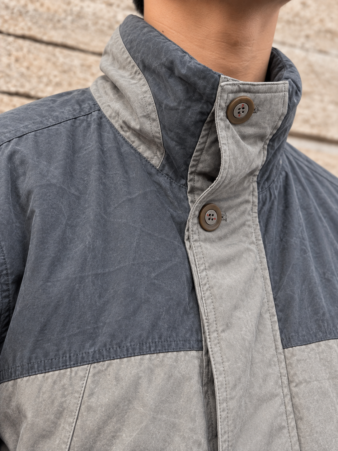 Gorpcore Süet Dokulu Coat Ceket/Mont