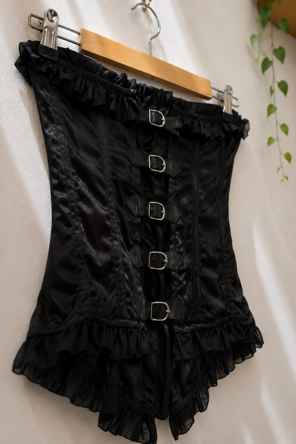 Goth Glam Metal Tokalı Korse