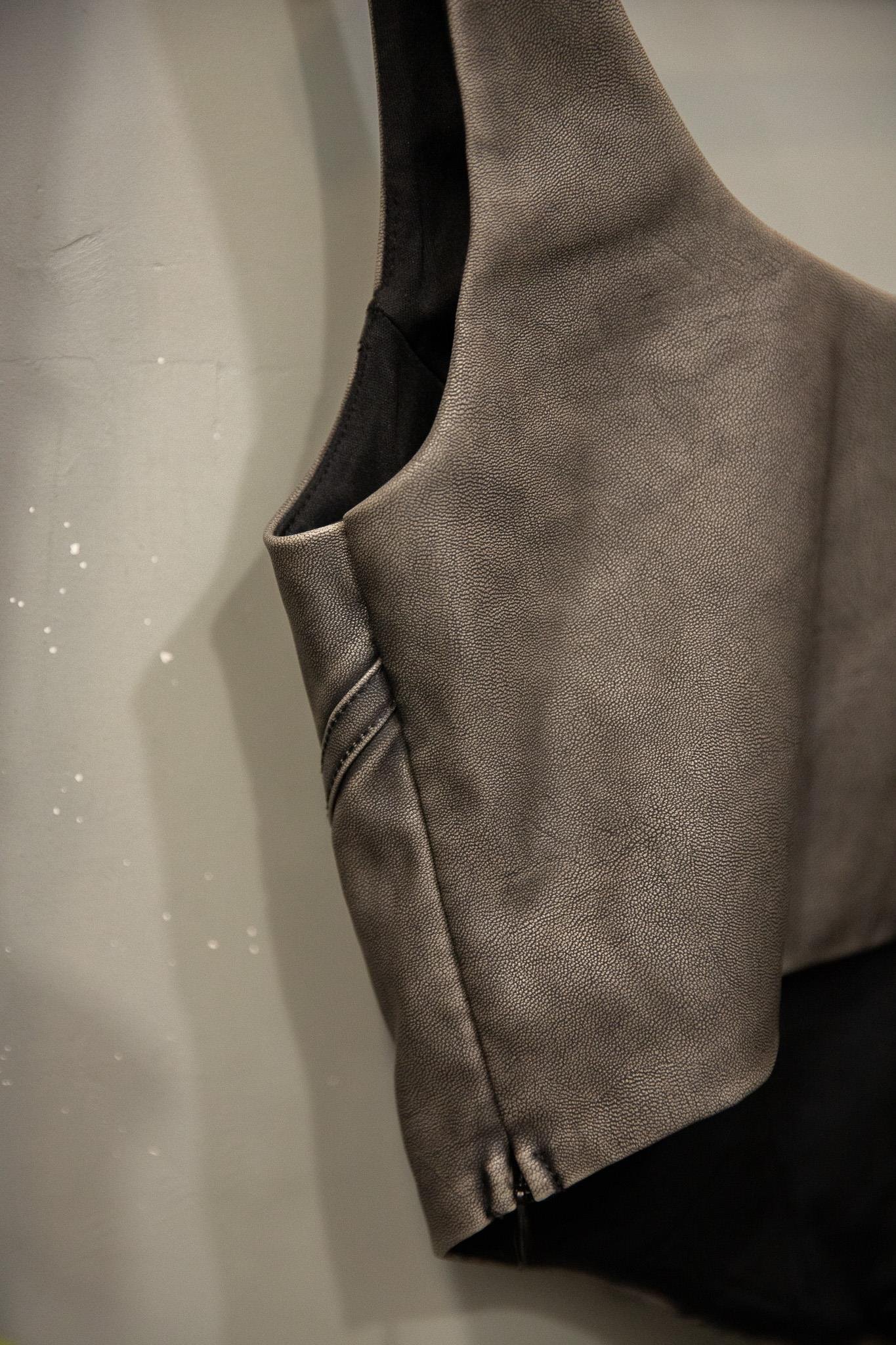 Grey Biker Corset