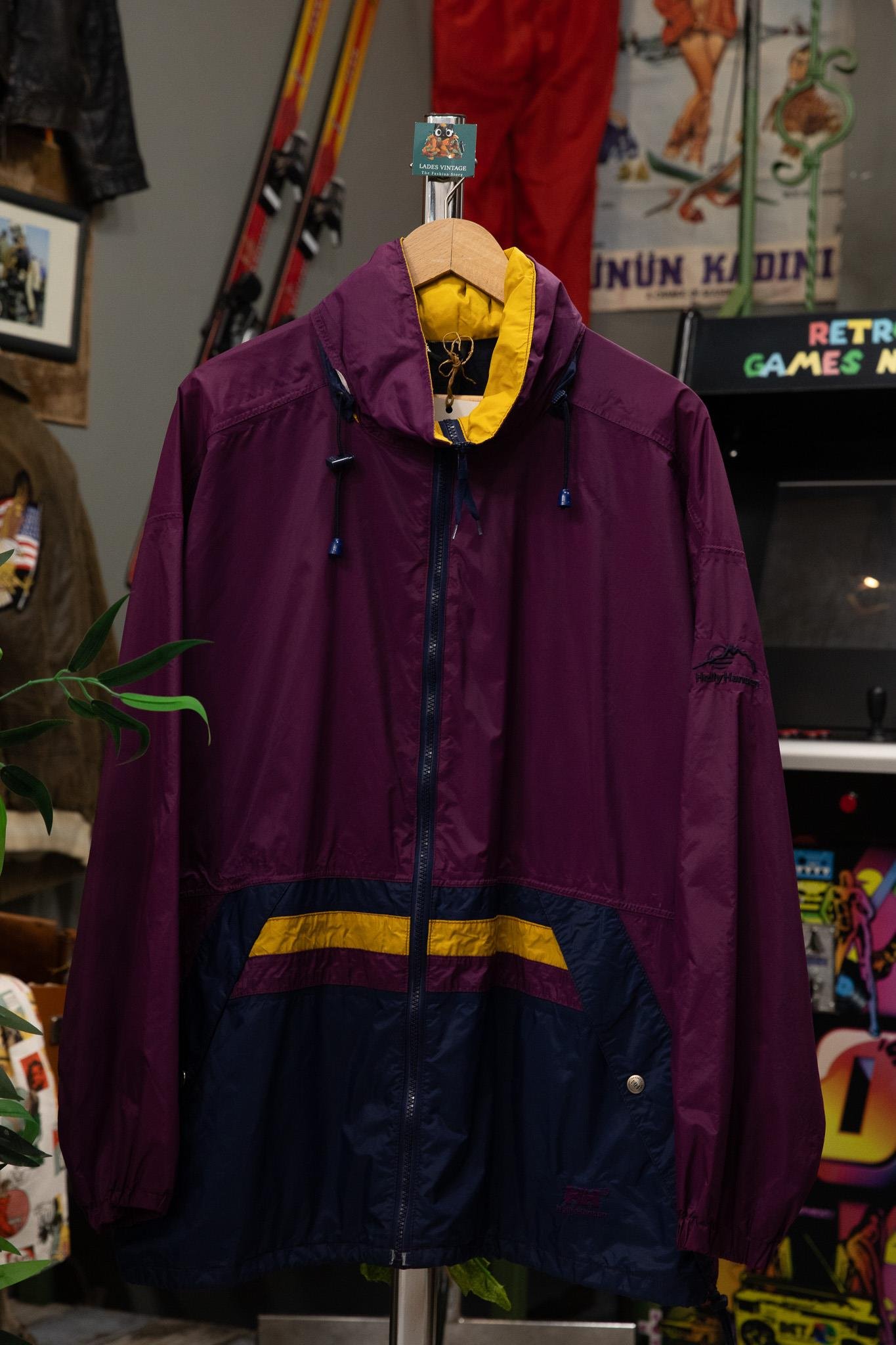 HellyHansen 90's Gizli Kapüşonlu Ceket