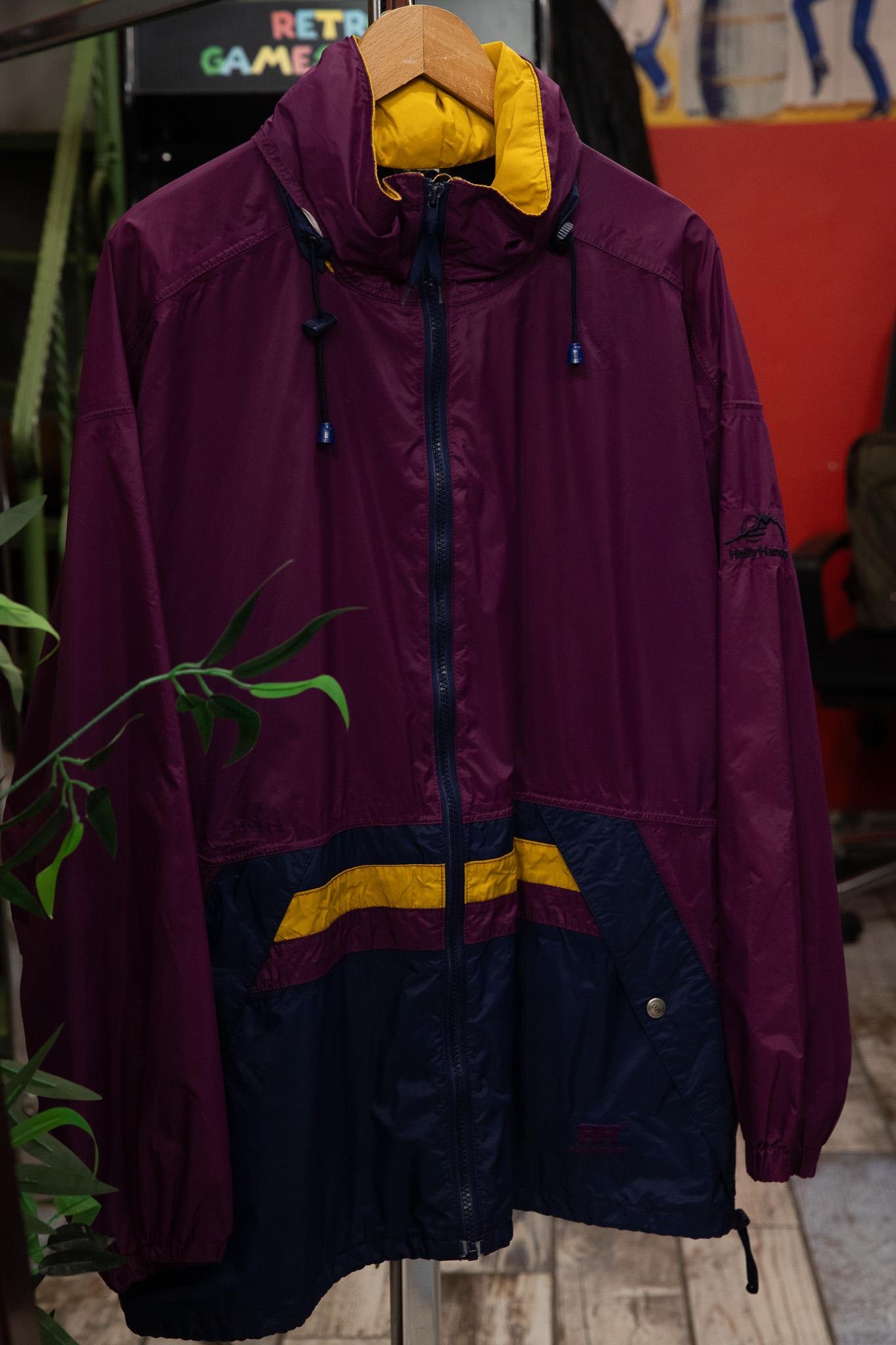 HellyHansen 90's Gizli Kapüşonlu Ceket