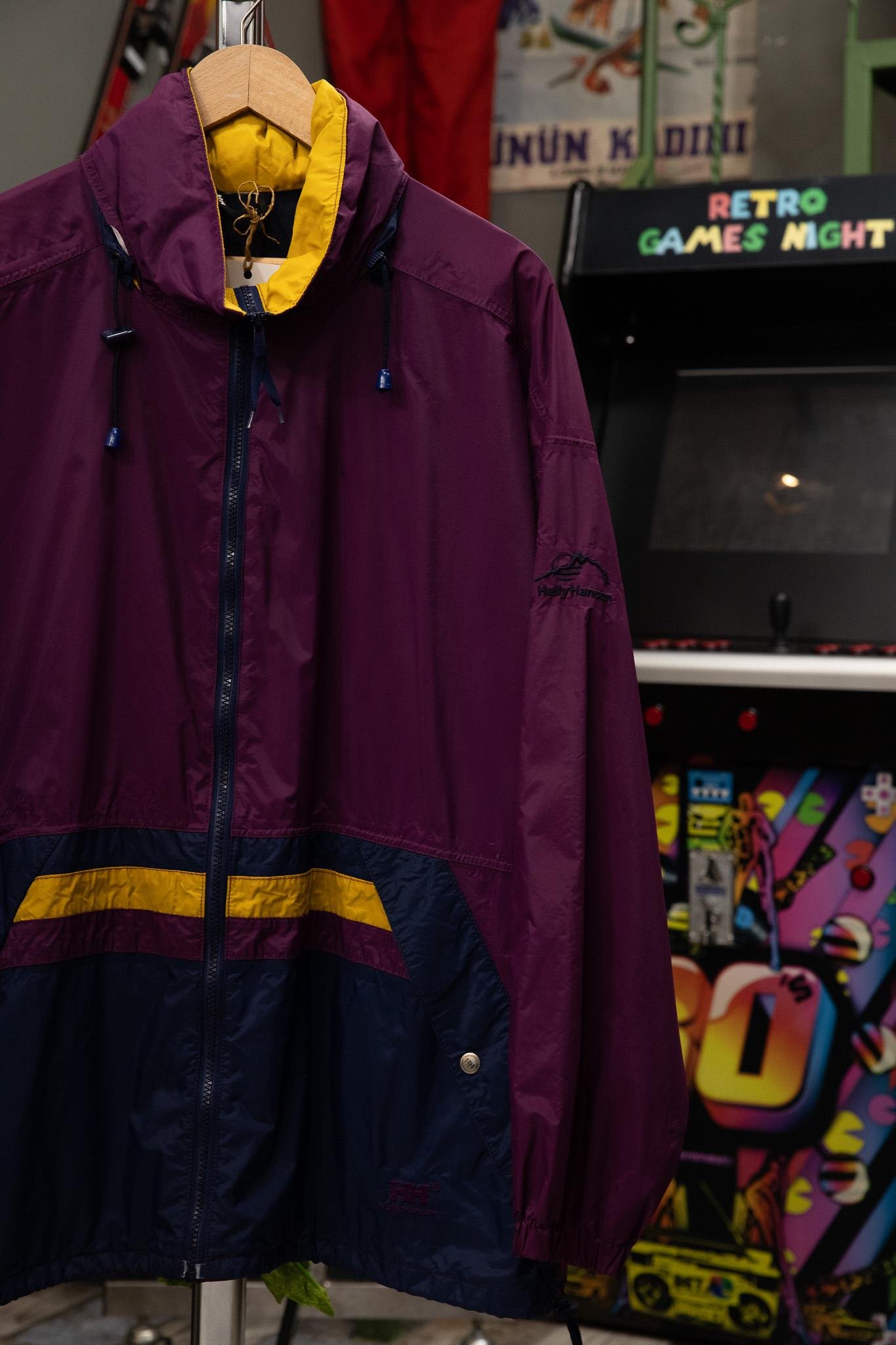 HellyHansen 90's Gizli Kapüşonlu Ceket
