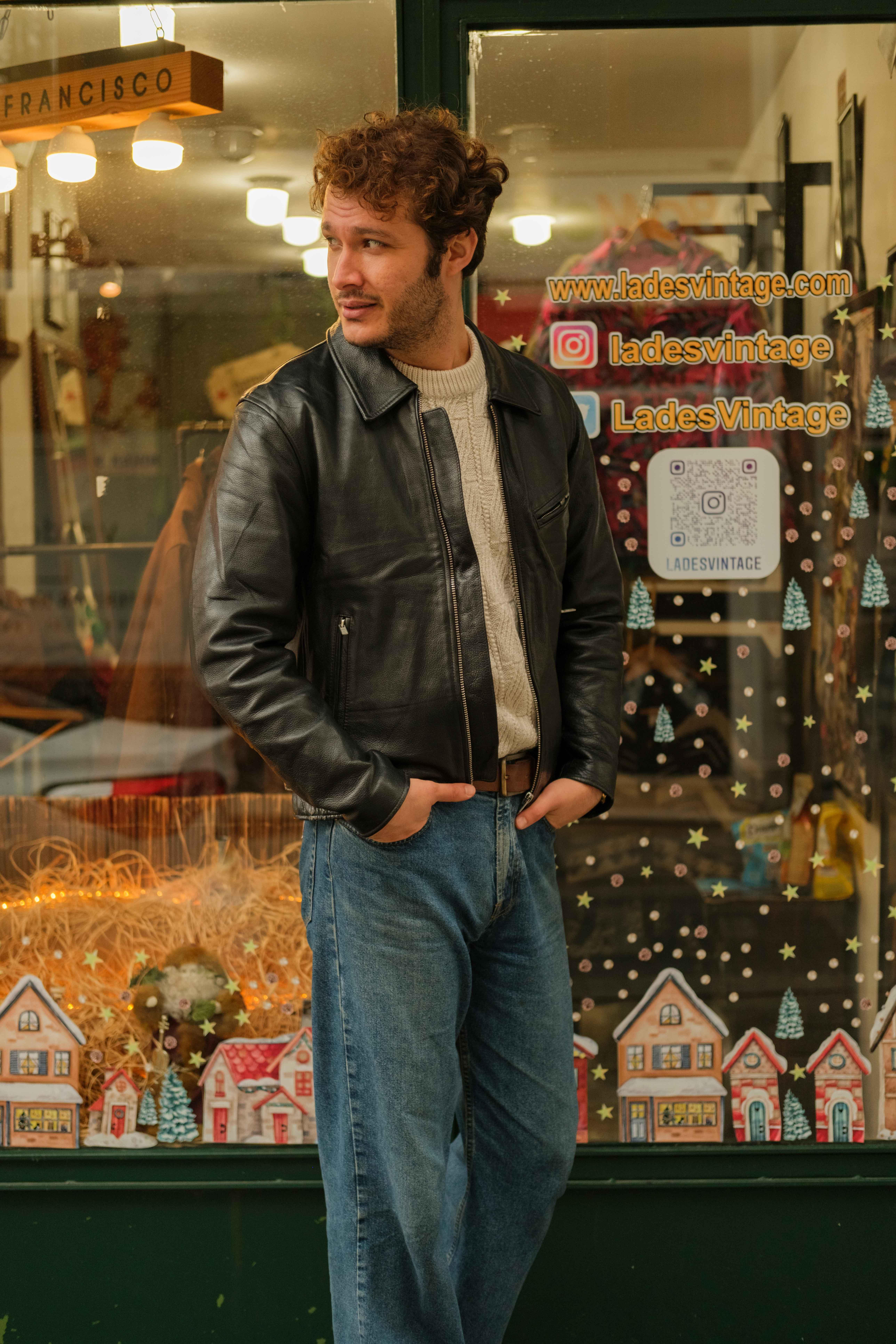 HIGHWAY BIKER DERİ CEKET