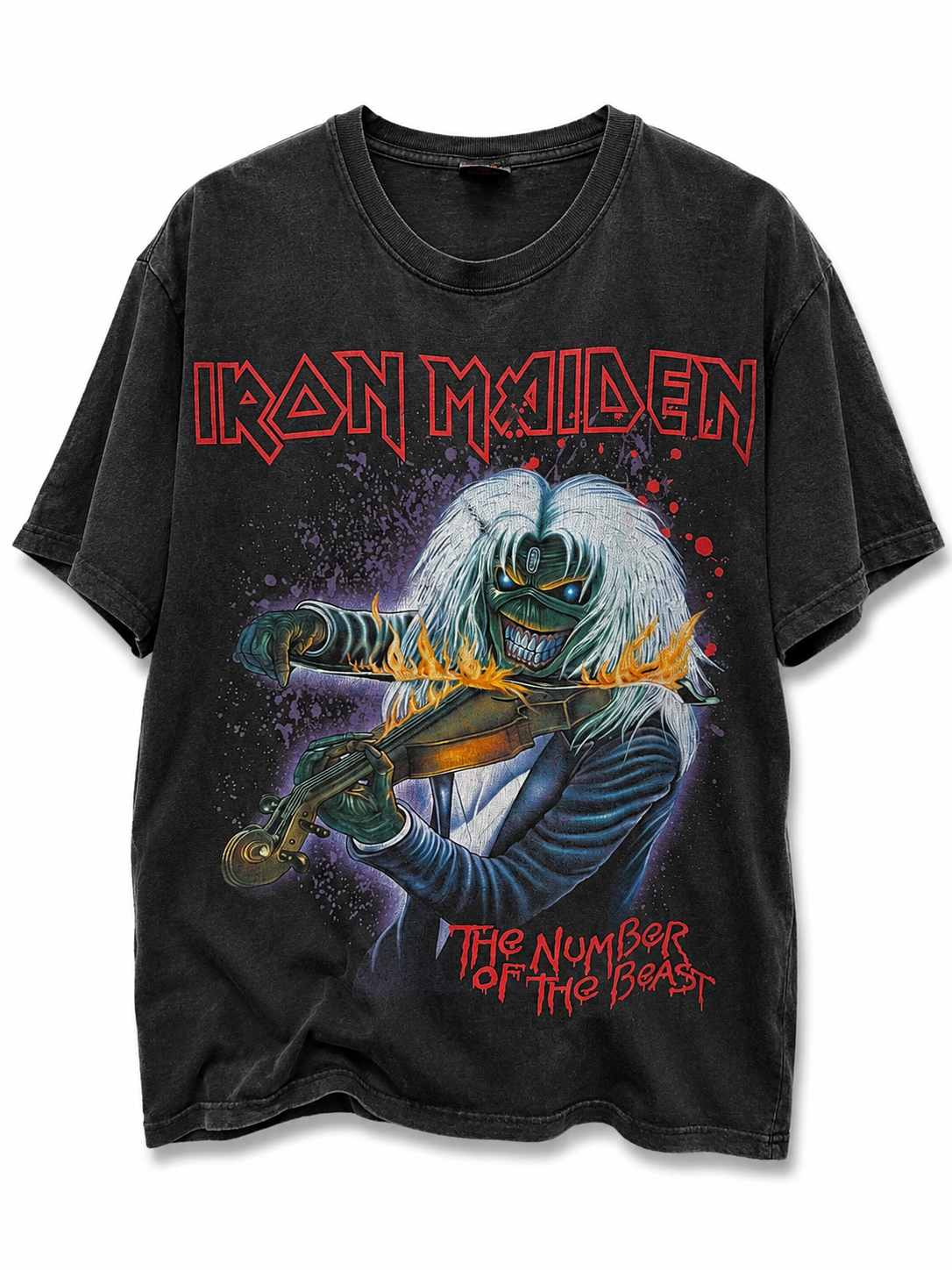 IRON MAIDEN %100 Cotton Tişört