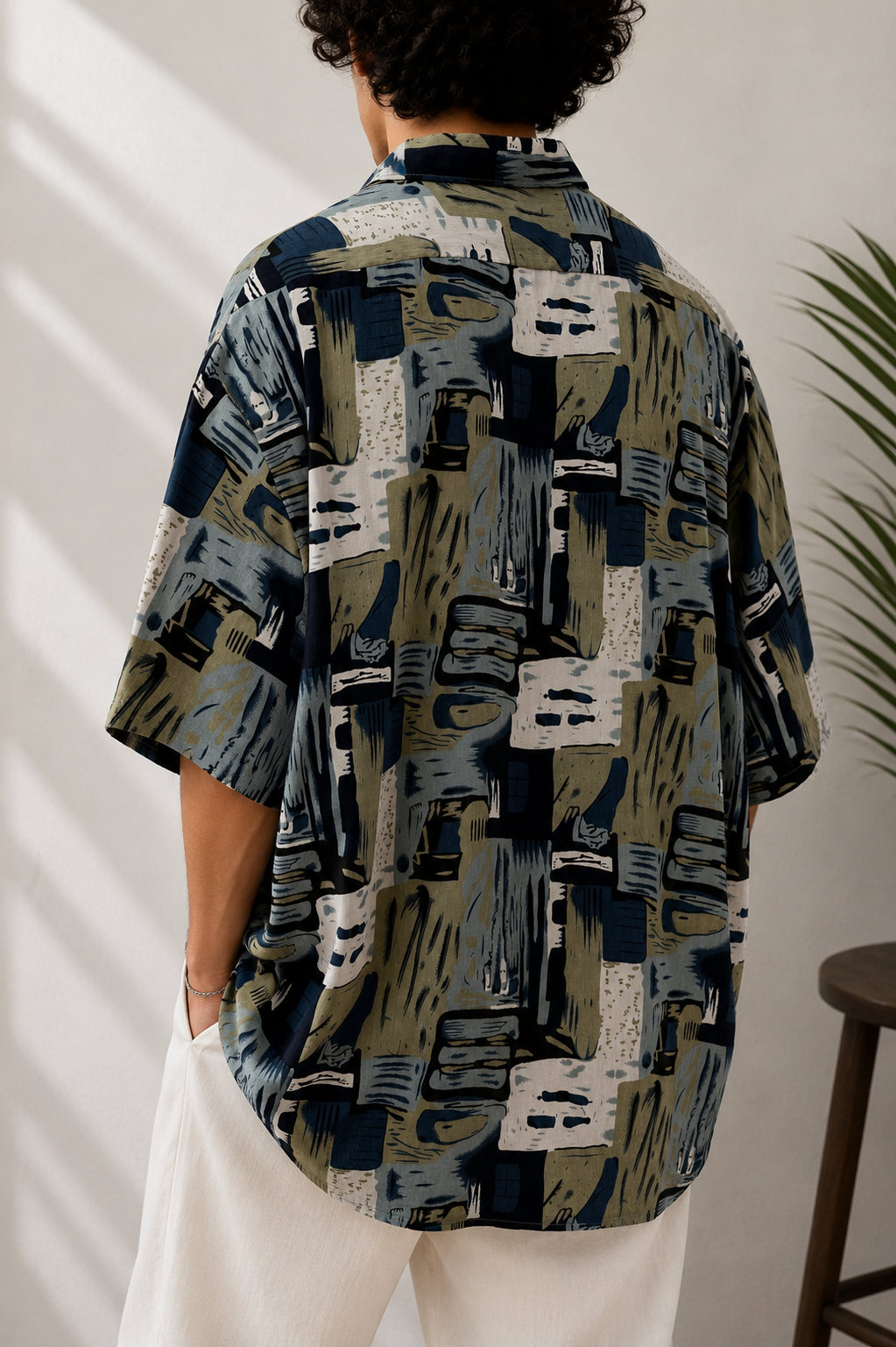 İtalian 1990s Oversize Gömlek