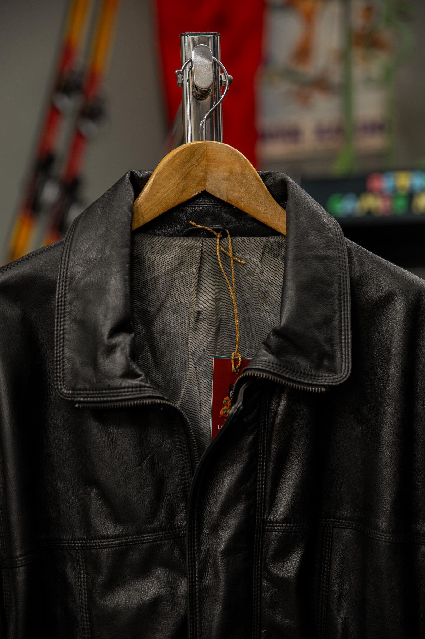İtalian Bomber Model Deri Ceket