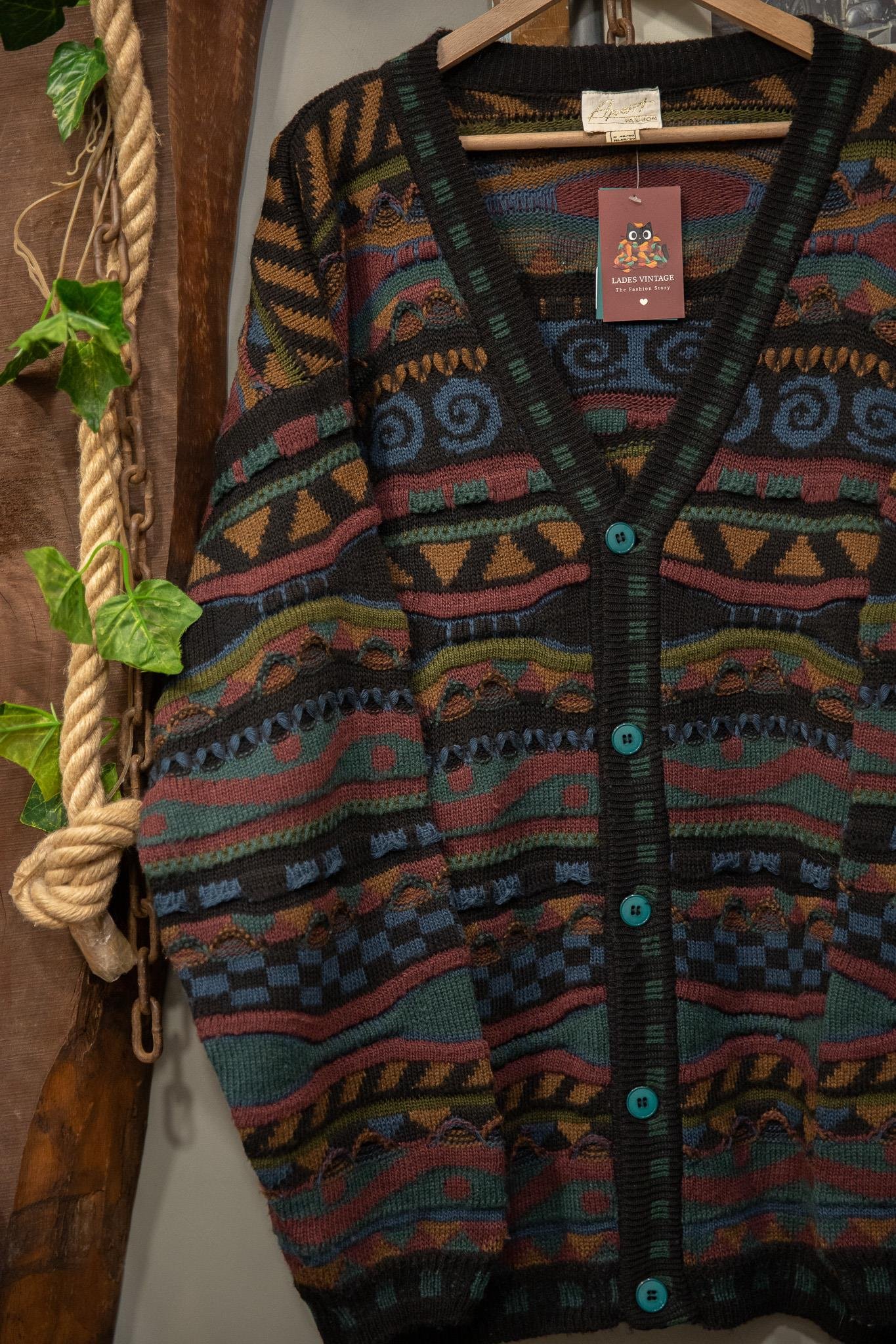 İtalian Etnik Wool Hırka