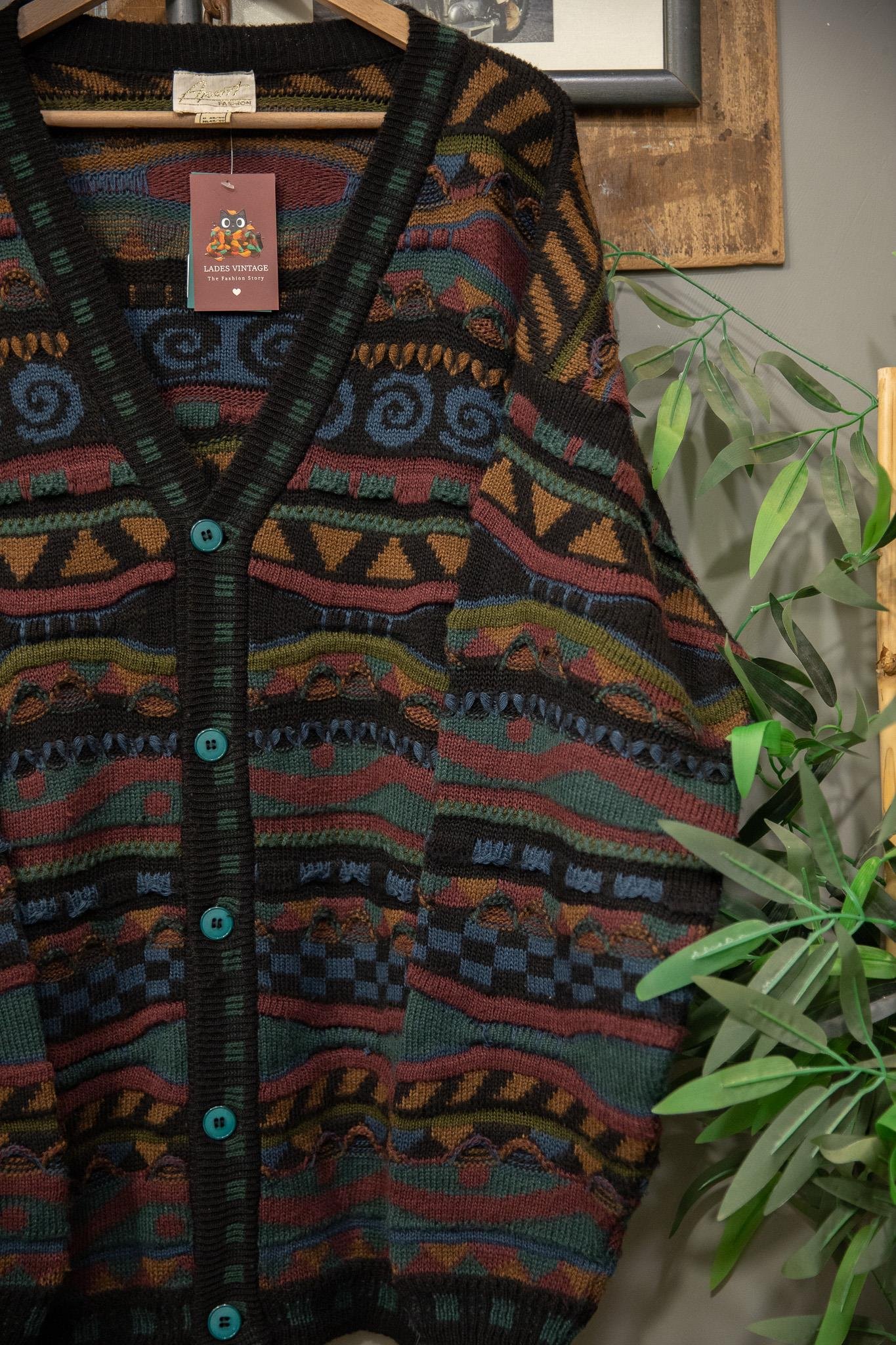 İtalian Etnik Wool Hırka