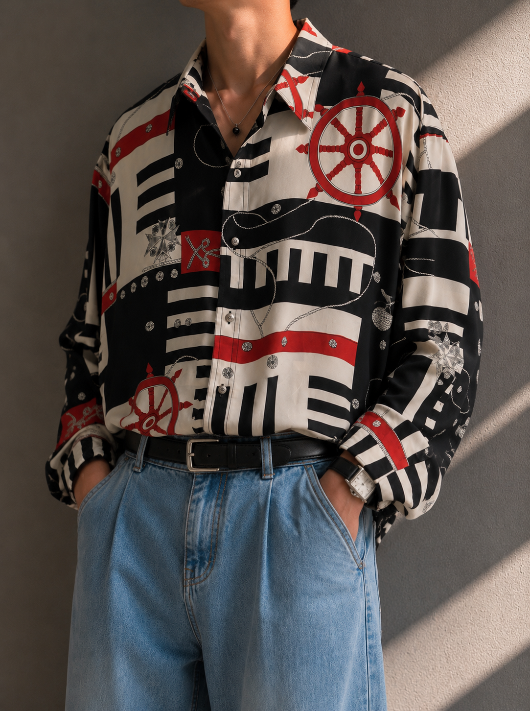 İtalian Oversize Gömlek
