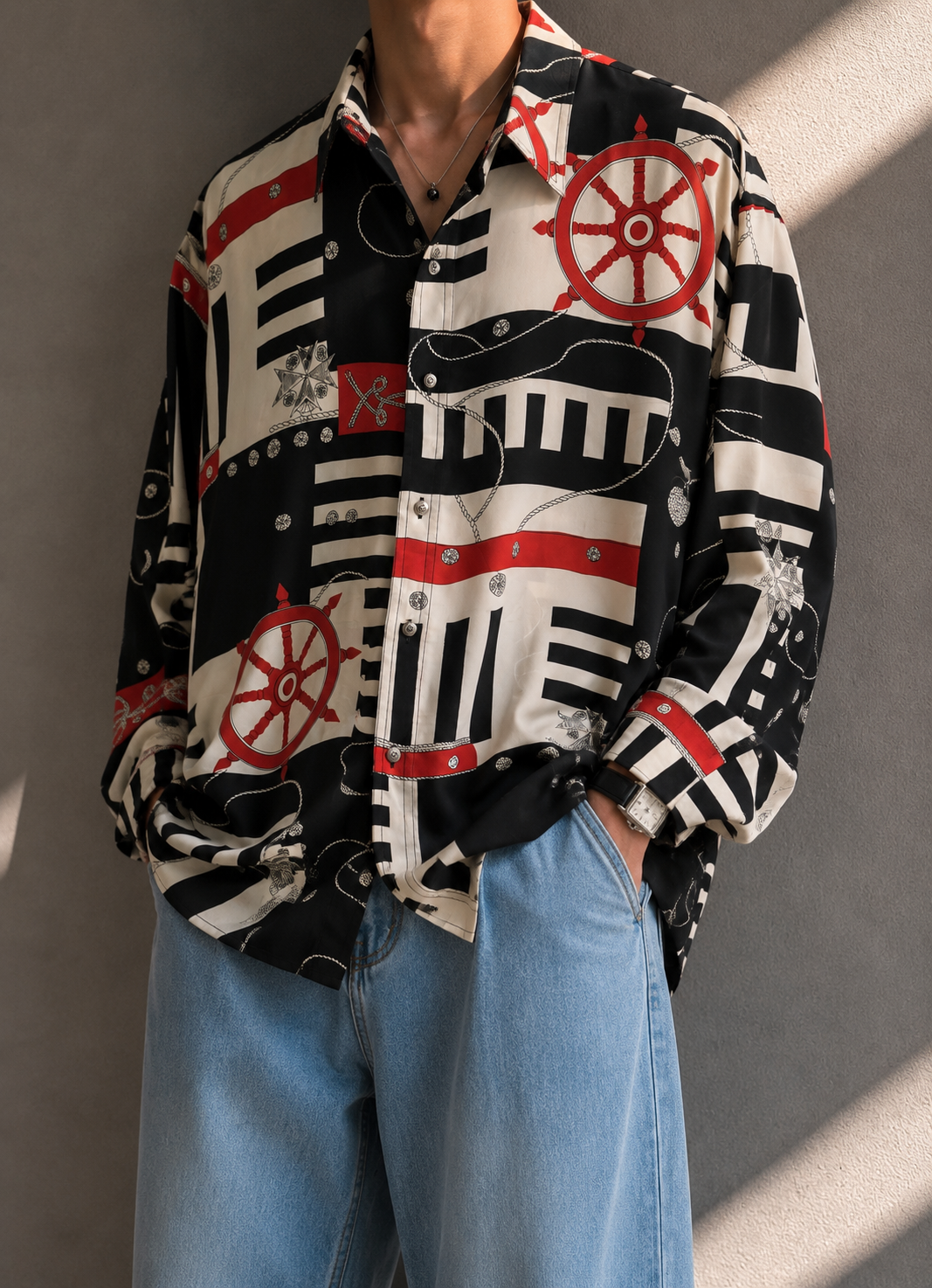 İtalian Oversize Gömlek