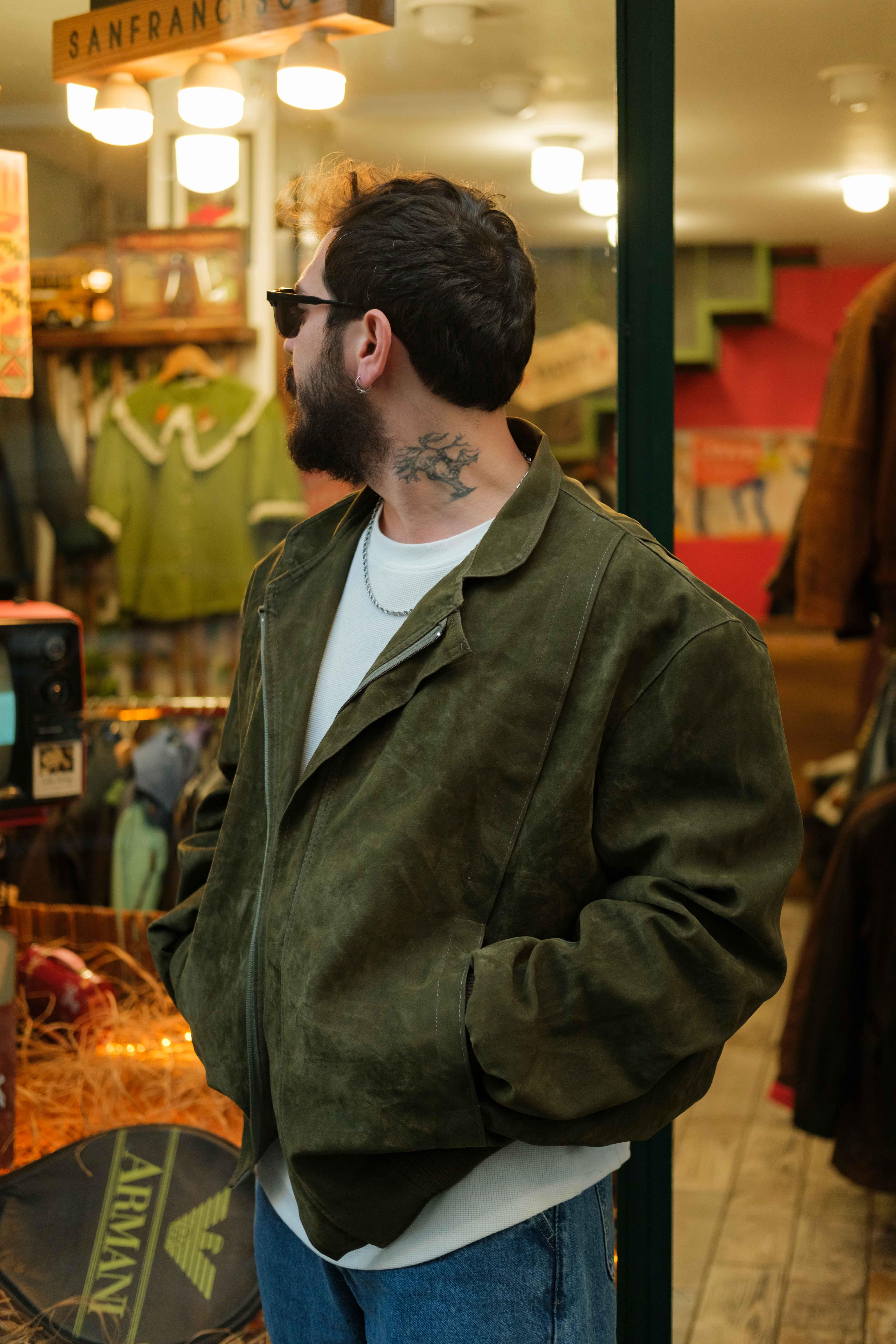 ITALY COM. RAFF. Casual Bomber Unisex Ceket