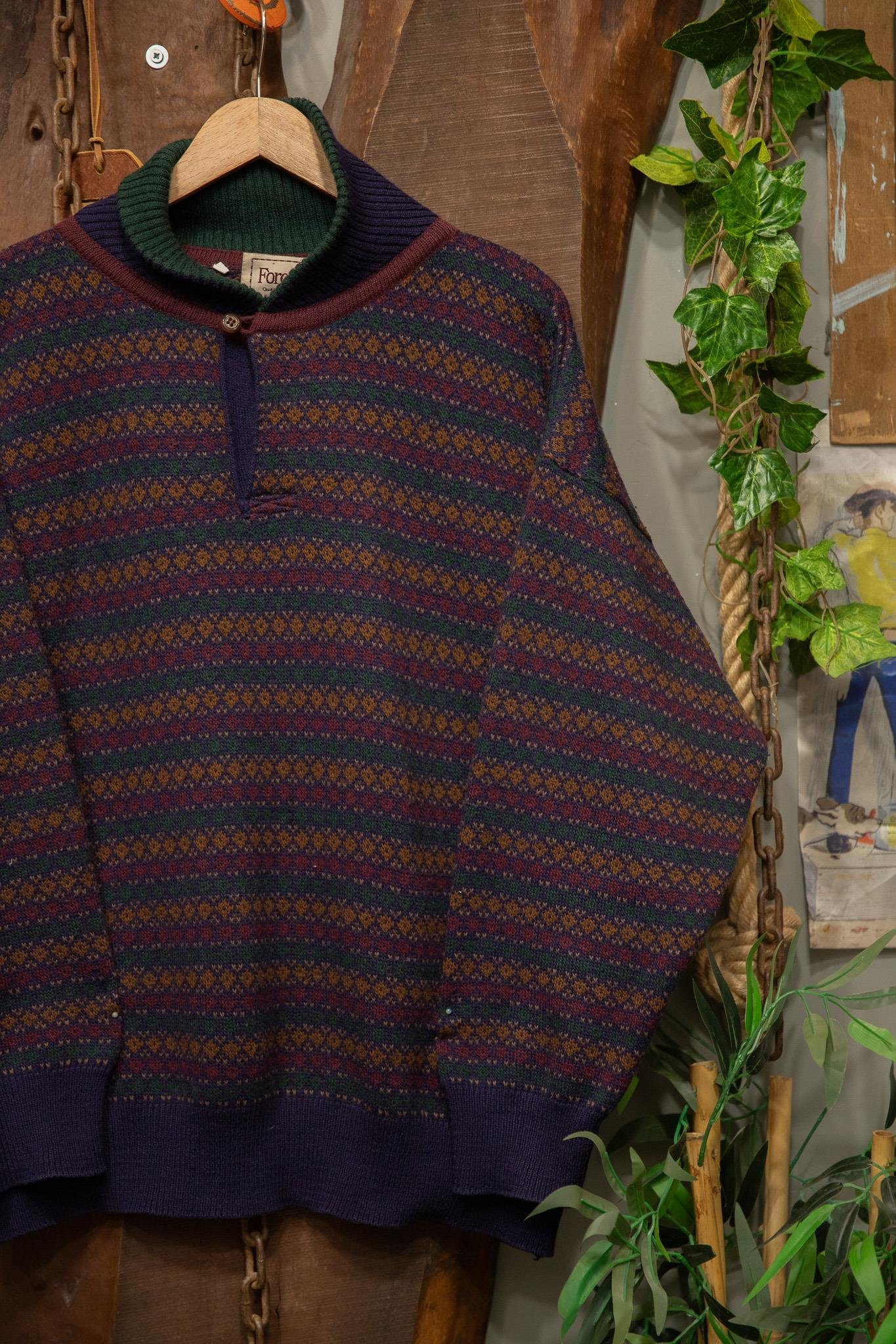 Italy Force10 90's Wool Kazak