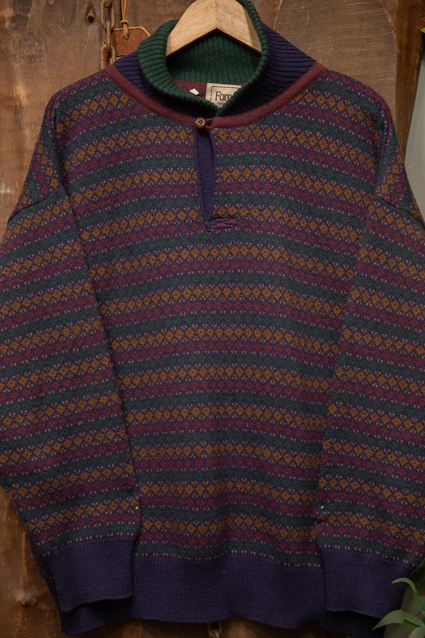 Italy Force10 90's Wool Kazak