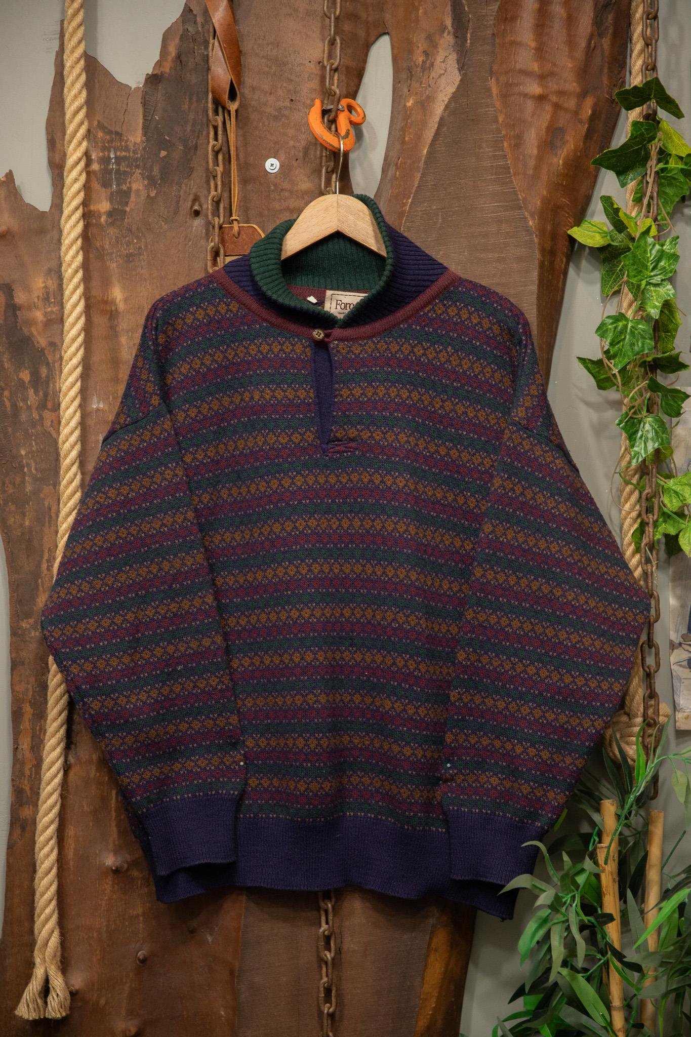 Italy Force10 90's Wool Kazak