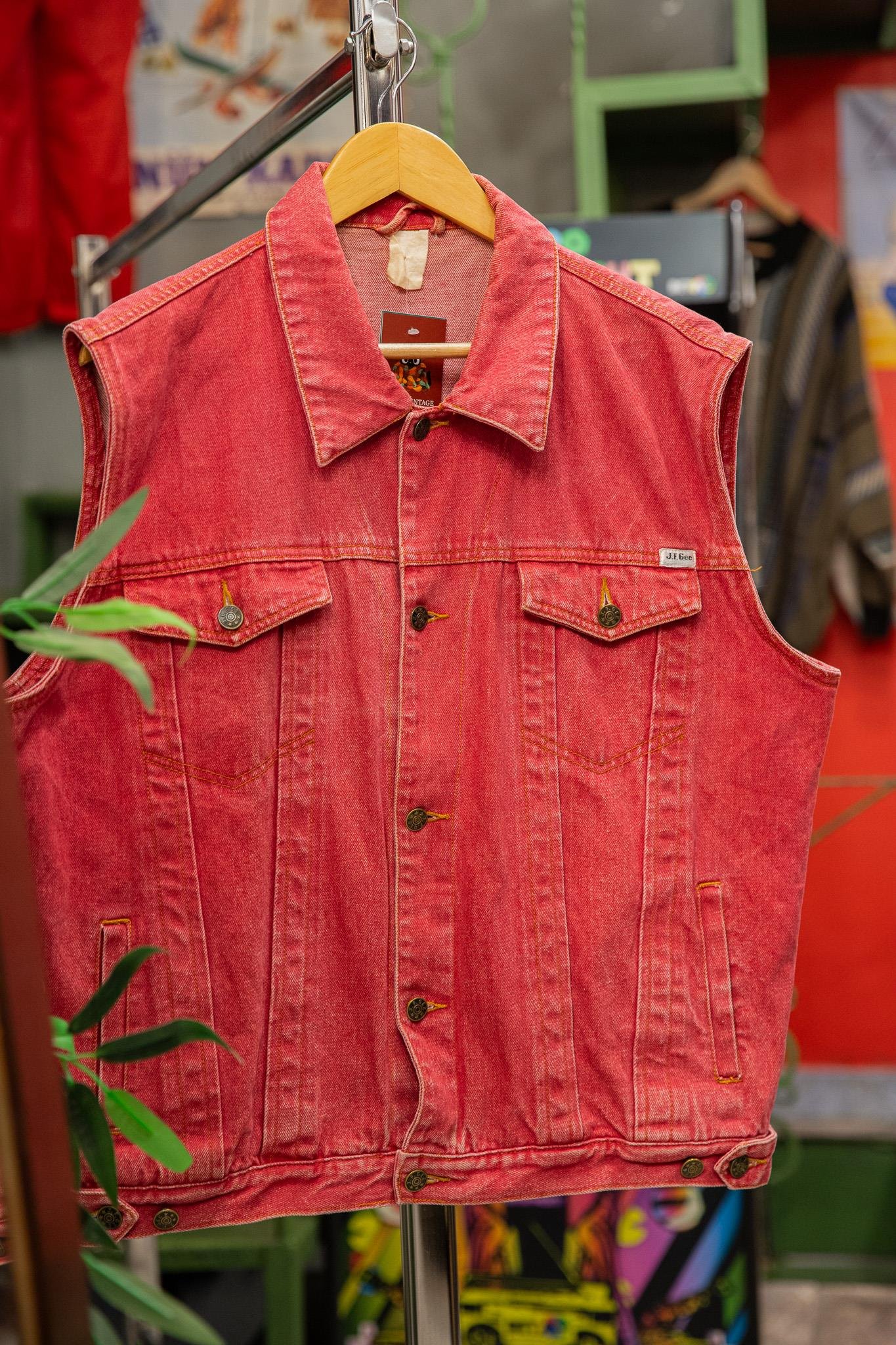 J.F.Gee 90's Unisex Kot Yelek
