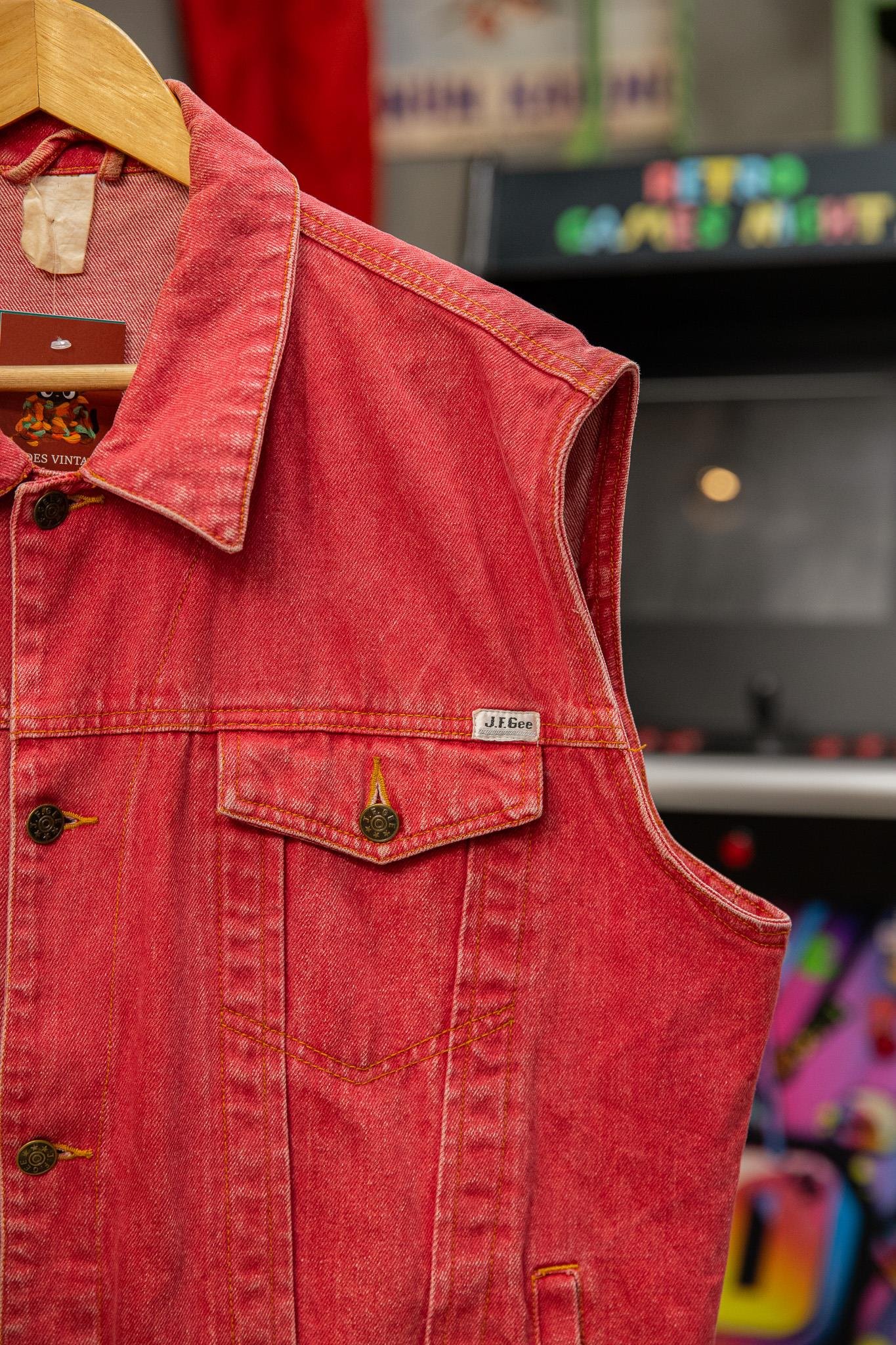 J.F.Gee 90's Unisex Kot Yelek