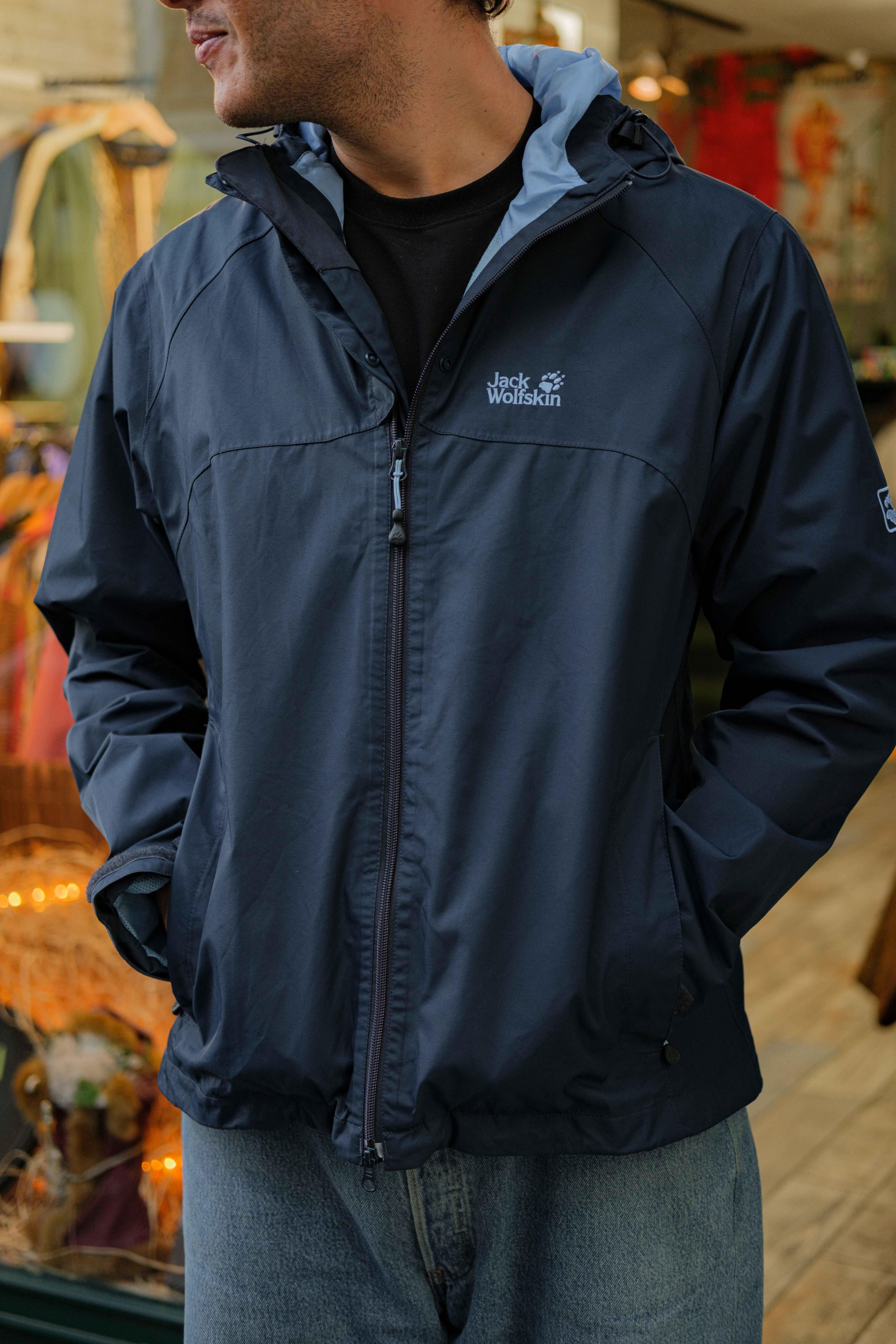 JACK WOLFSKIN Unisex Su Geçirmez Mont