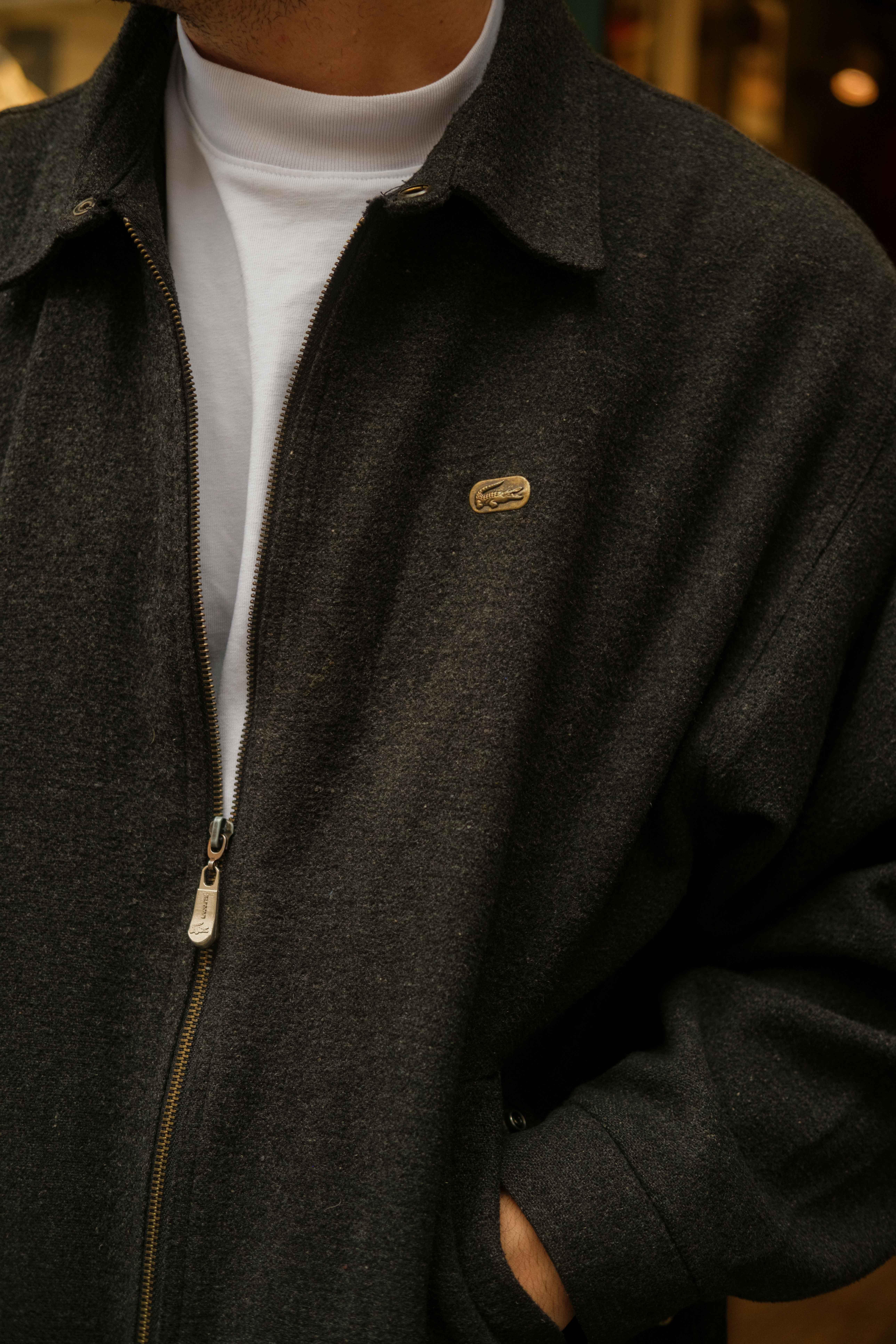 LACOSTE VİNTAGE UNİSEX CEKET