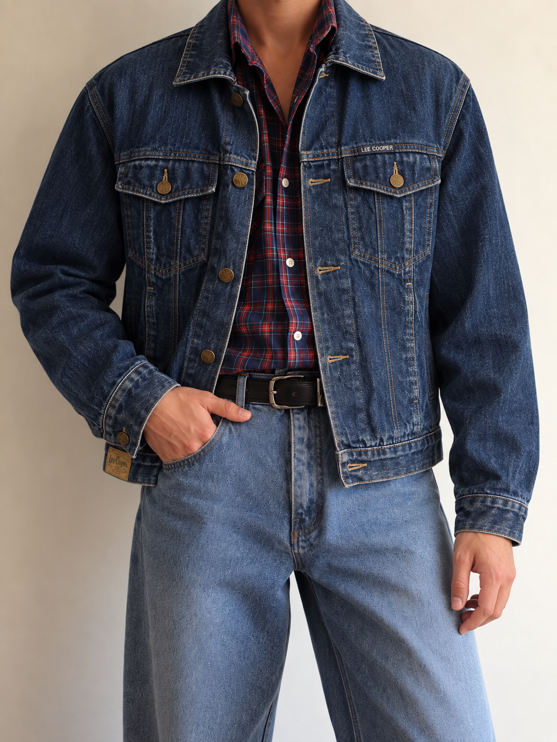 Lee Cooper Original Biker Kot Ceket