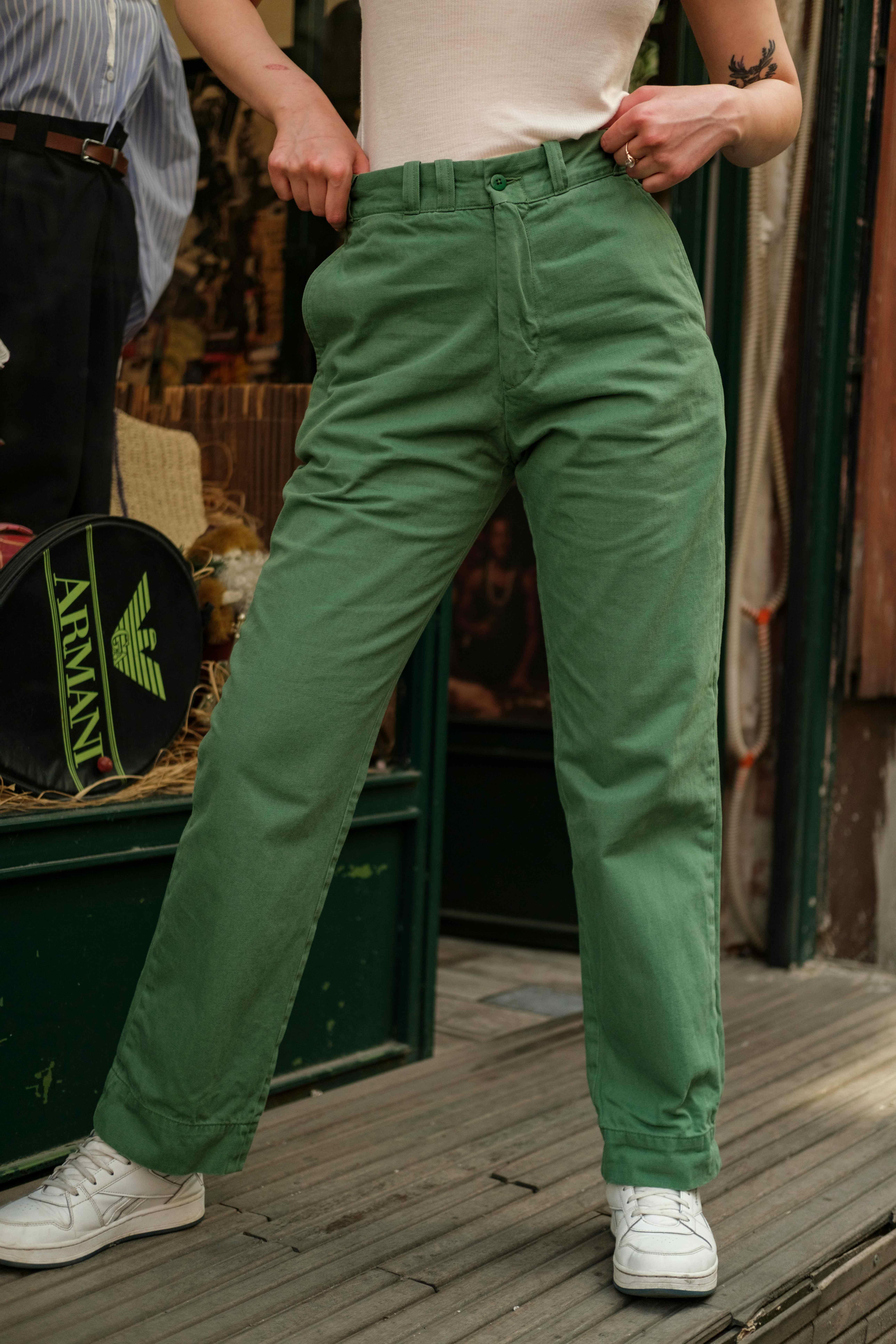 Levi's Green Original Unisex Pantolon