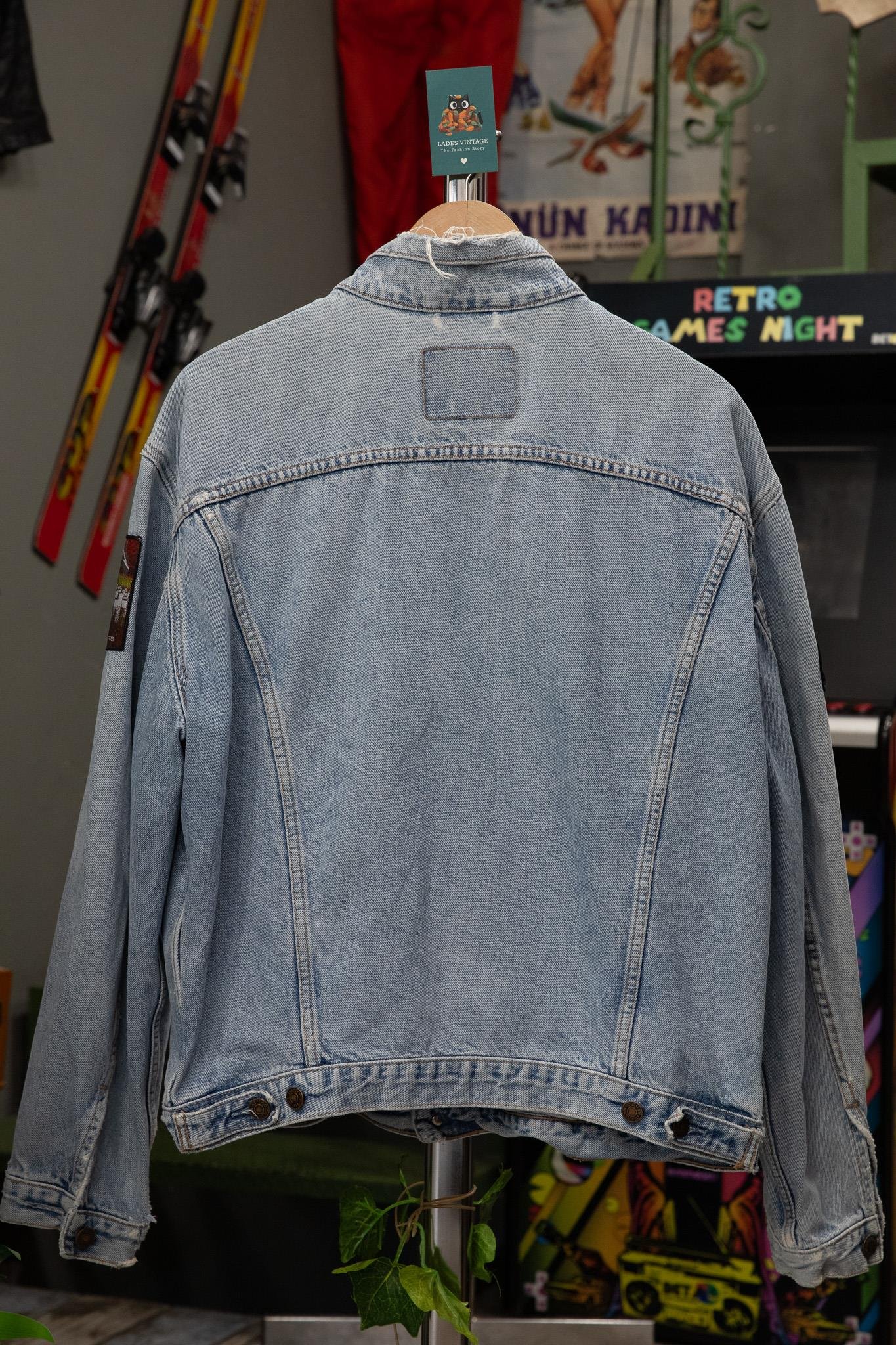 Levi's STRAUSS Original Tasarım Kot Ceket