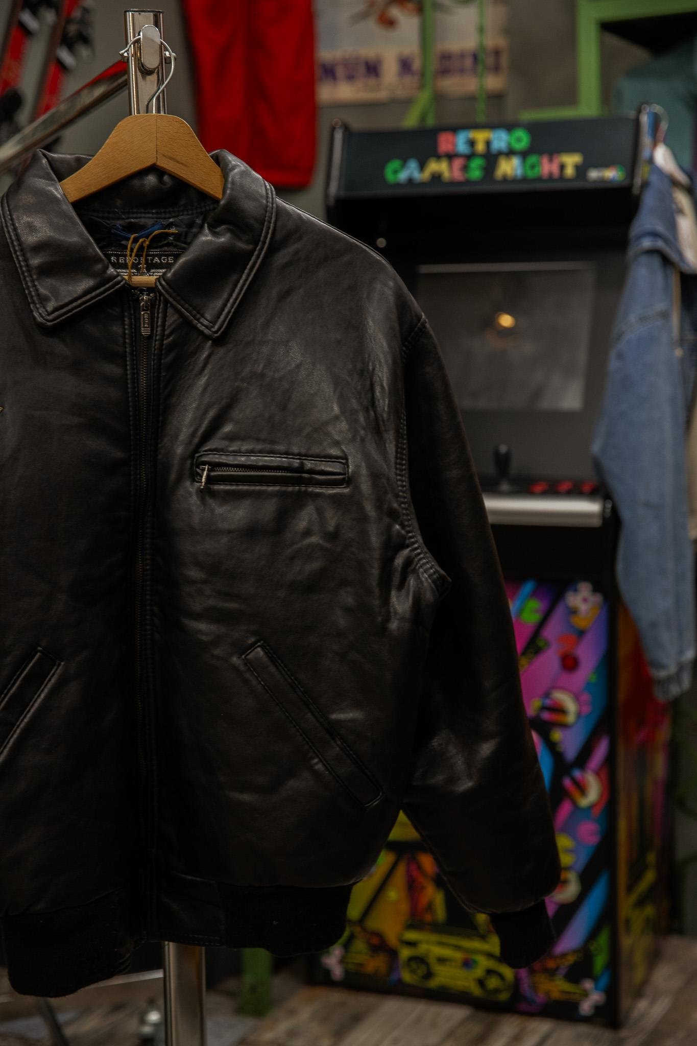 Made In Italy R.G.A Bomber Deri Ceket