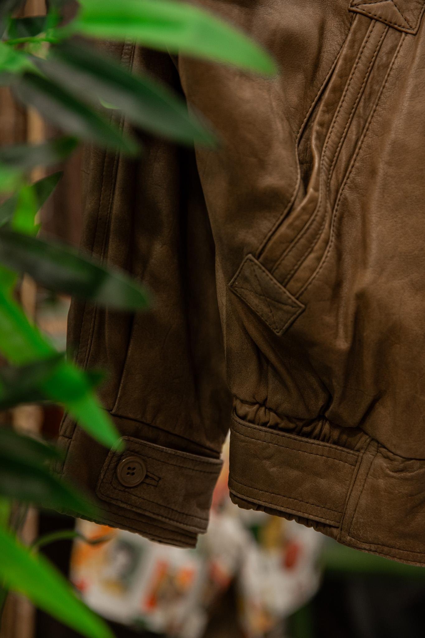 Montes Model Unisex Bomber Deri Ceket