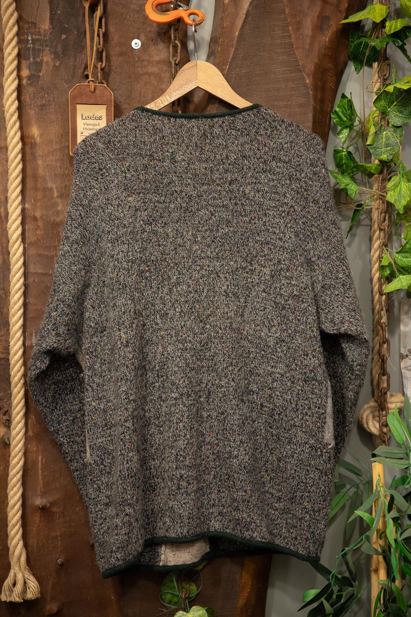 Nakışlı Wool Hırka/Ceket