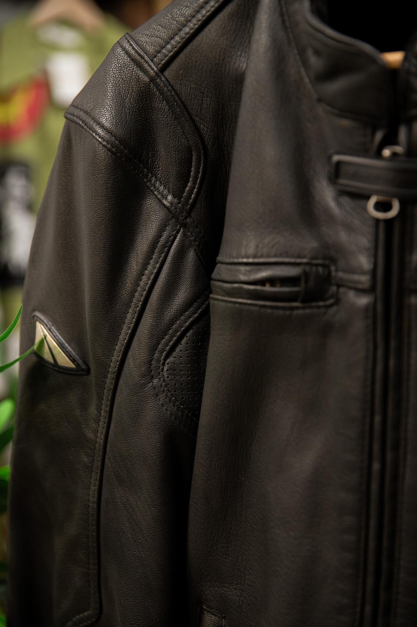 NEW DIMENSON VELDEN POLO Biker Motorcu Deri Ceket