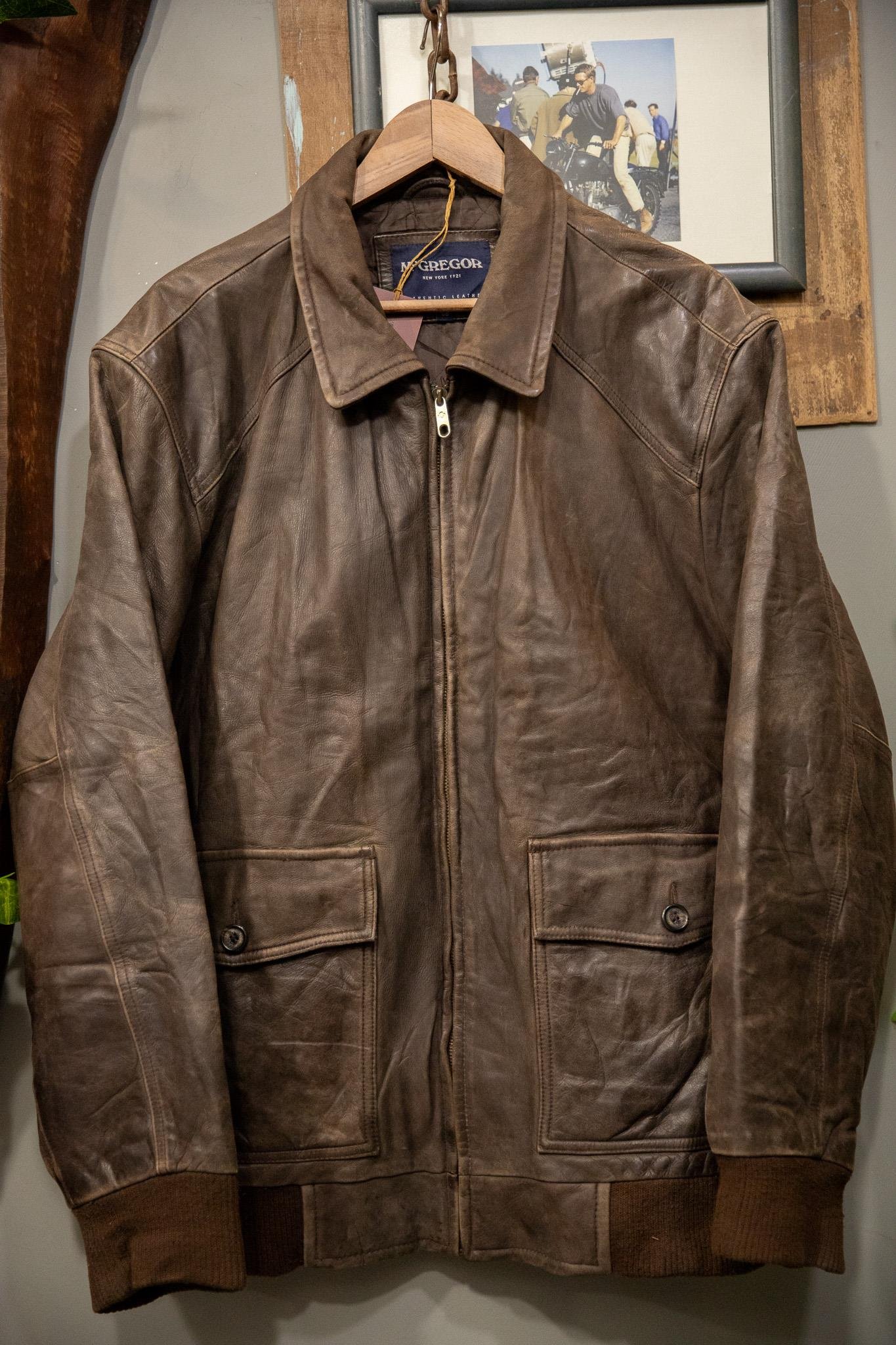 NewYork Bomber Model Deri Ceket