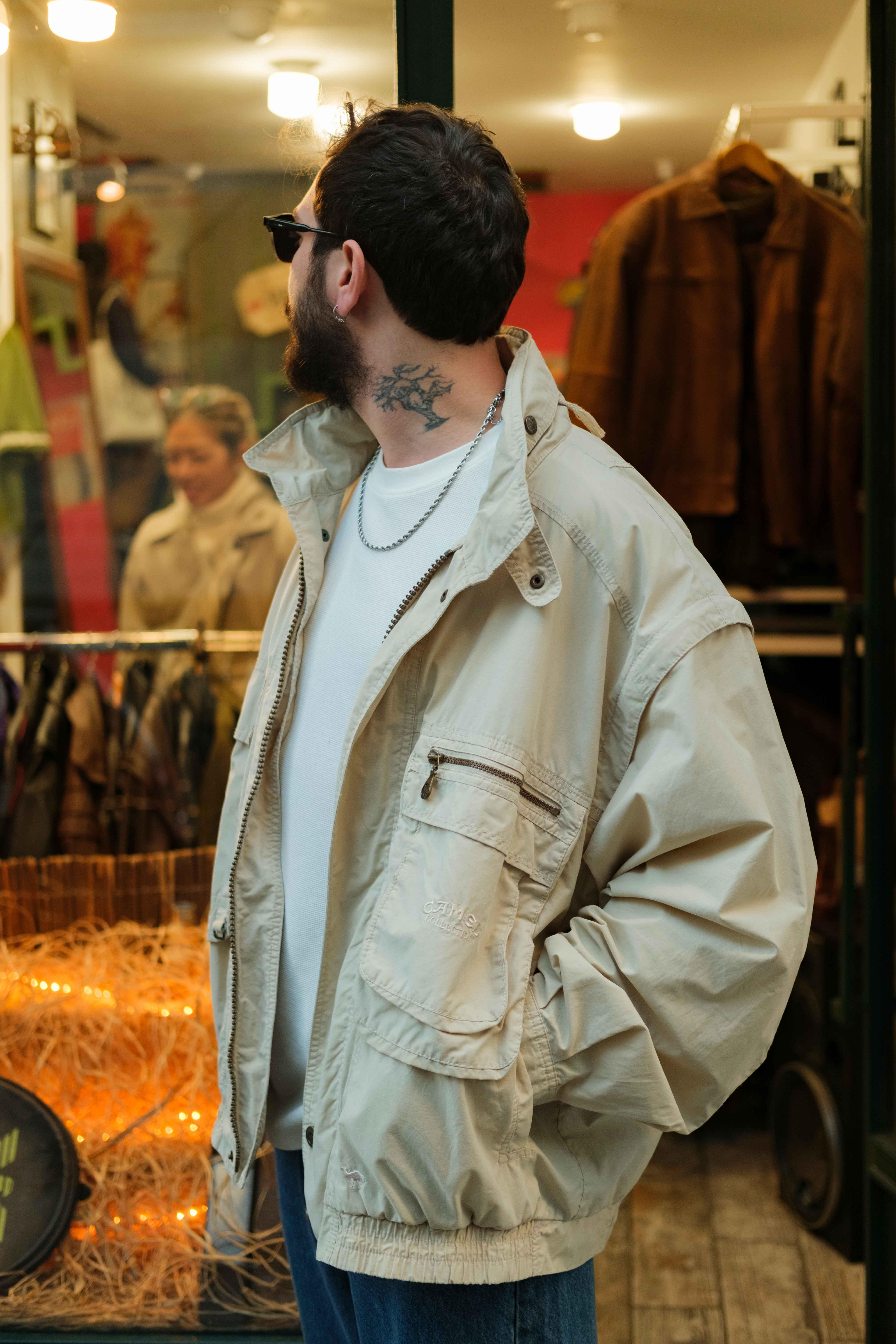 Original CAMEL Collection Casual Unisex Ceket