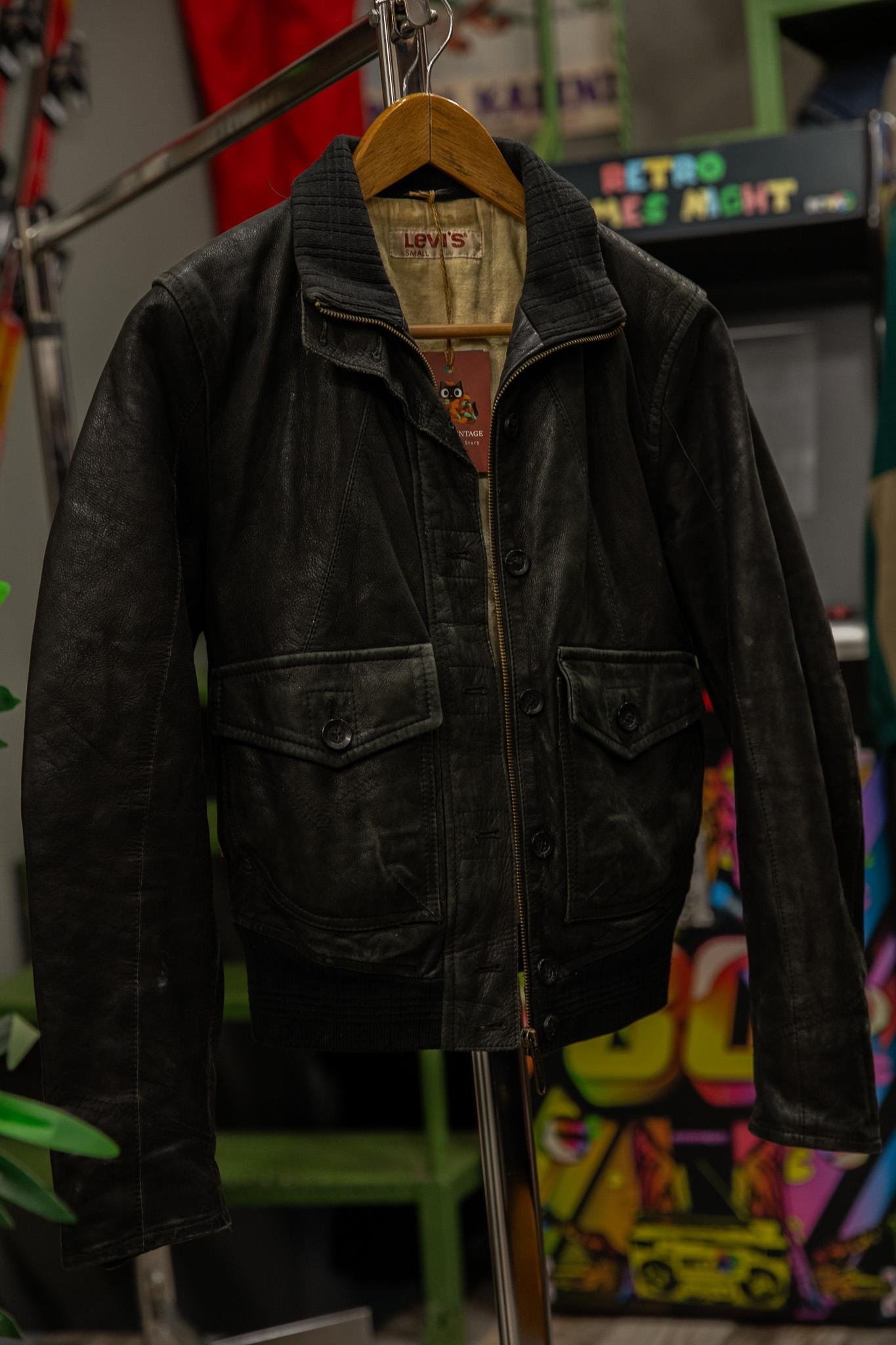 Original LEVI'S Kadın Deri Ceket